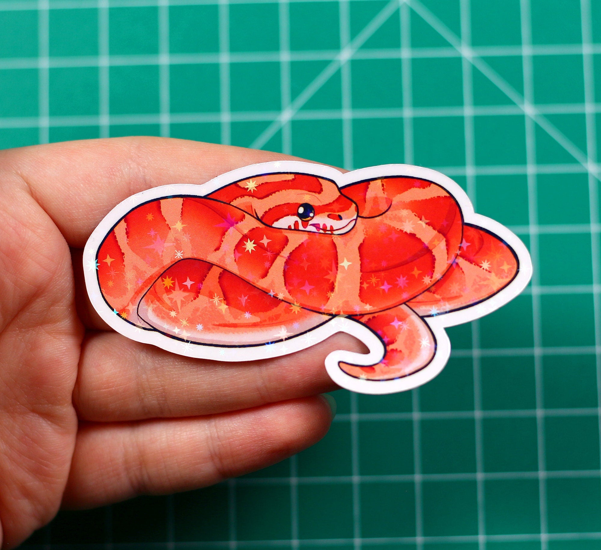 Cornsnake Vinyl Sticker