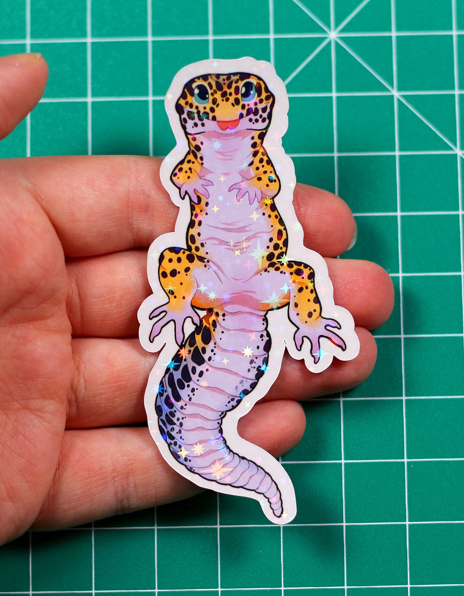 Leopardgecko Vinyl Sticker