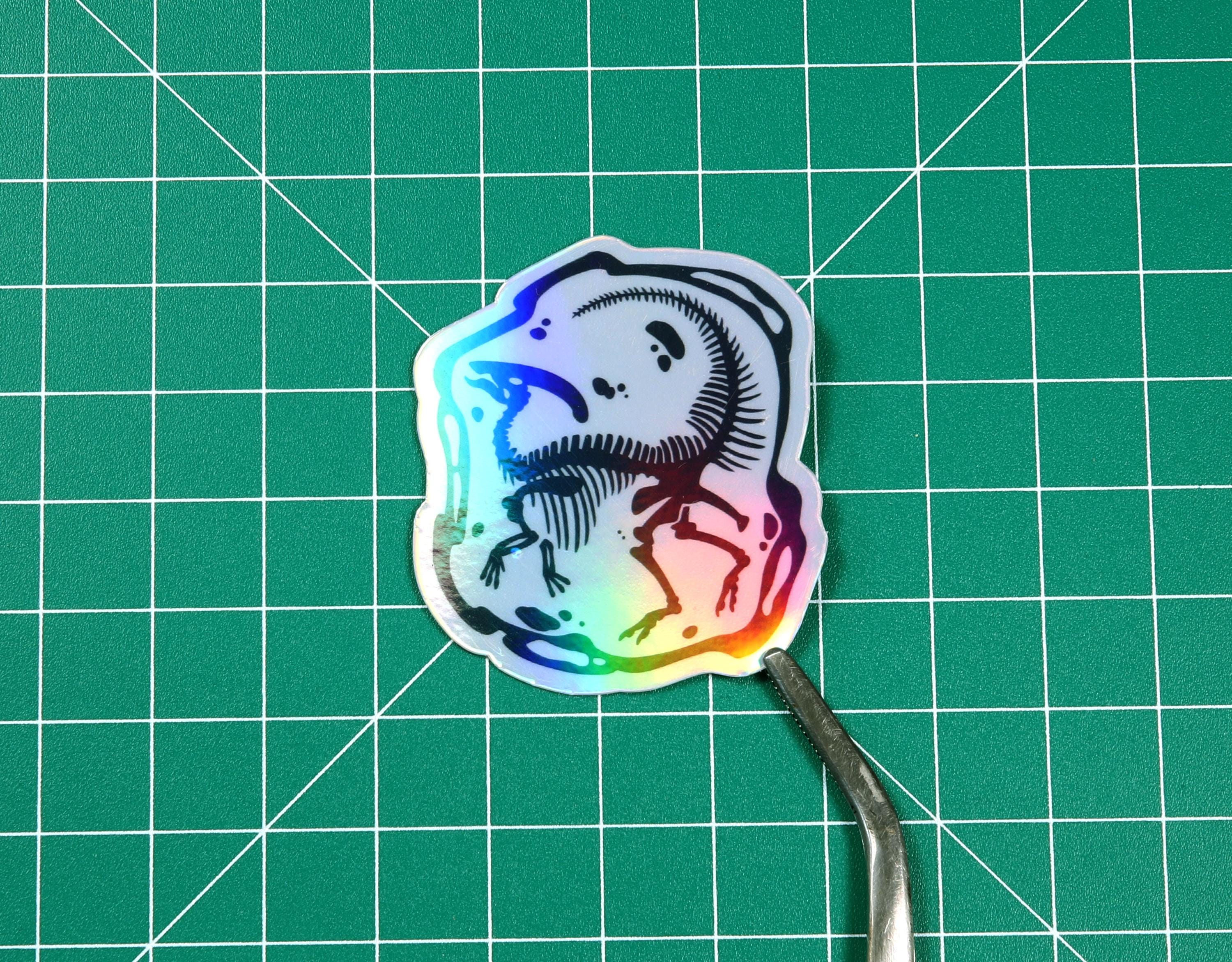Holo Parasaur Vinyl Sticker