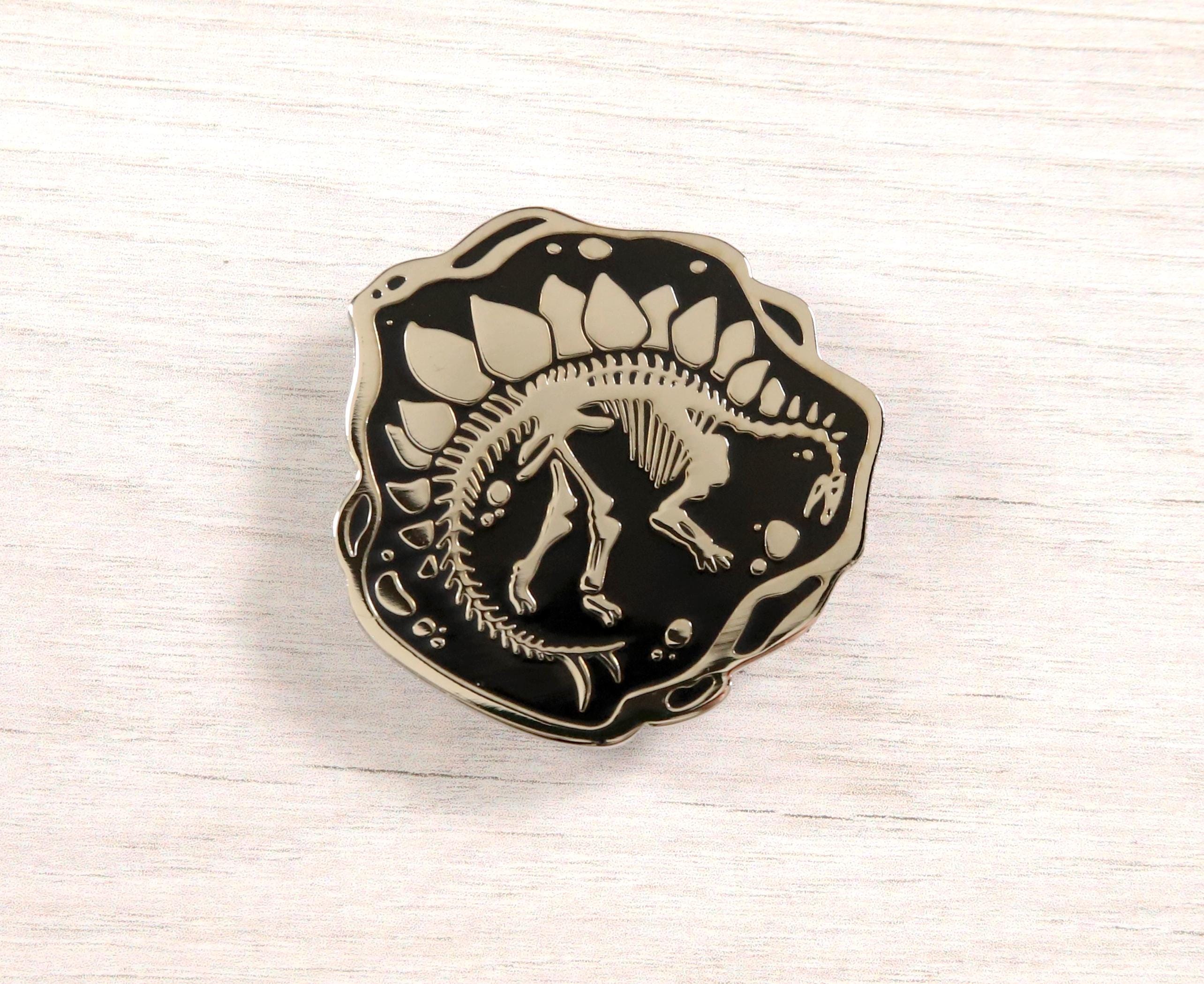Stegosaurus Skeleton Pin