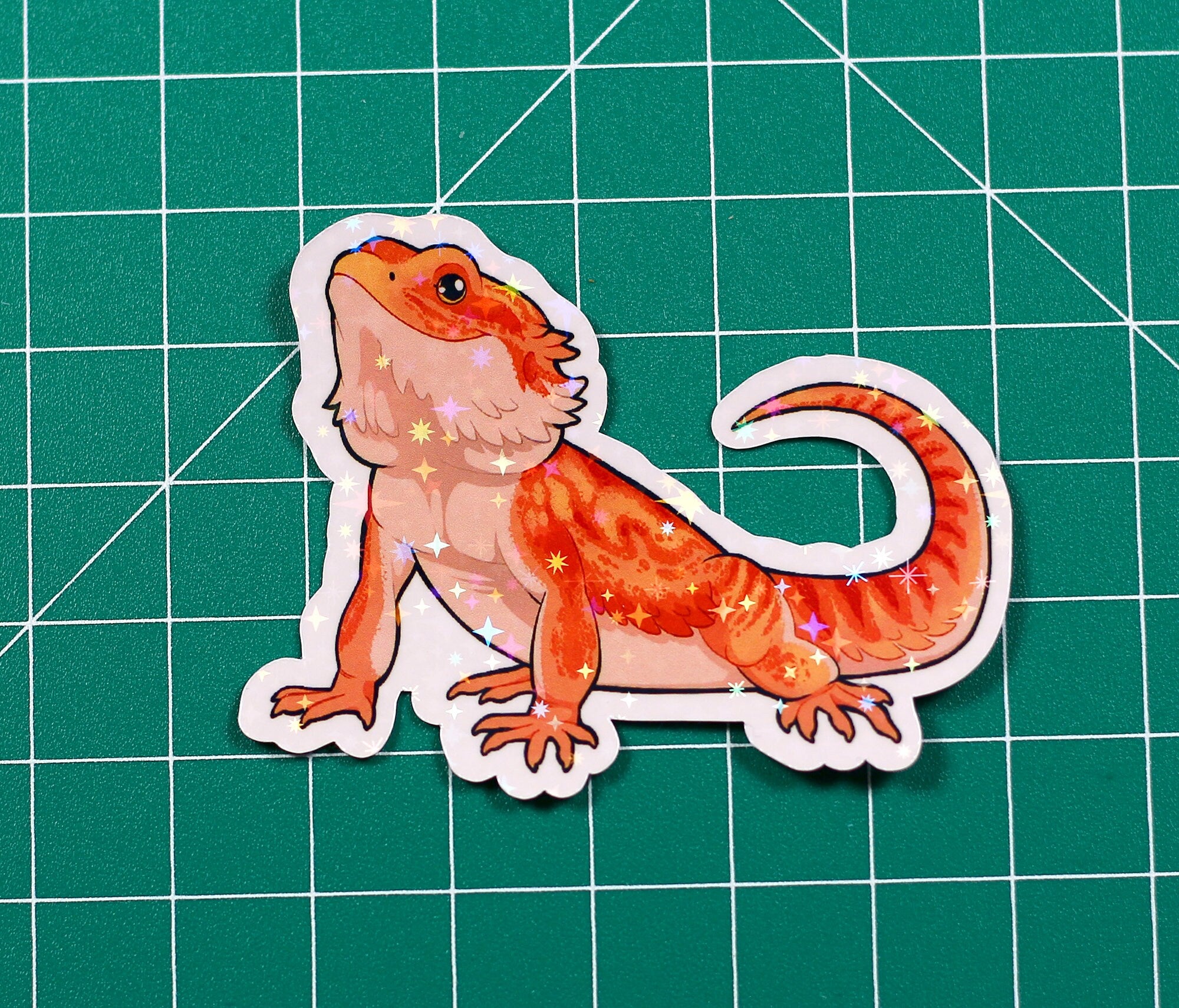 Bearded Dragon Vinyl Sticker