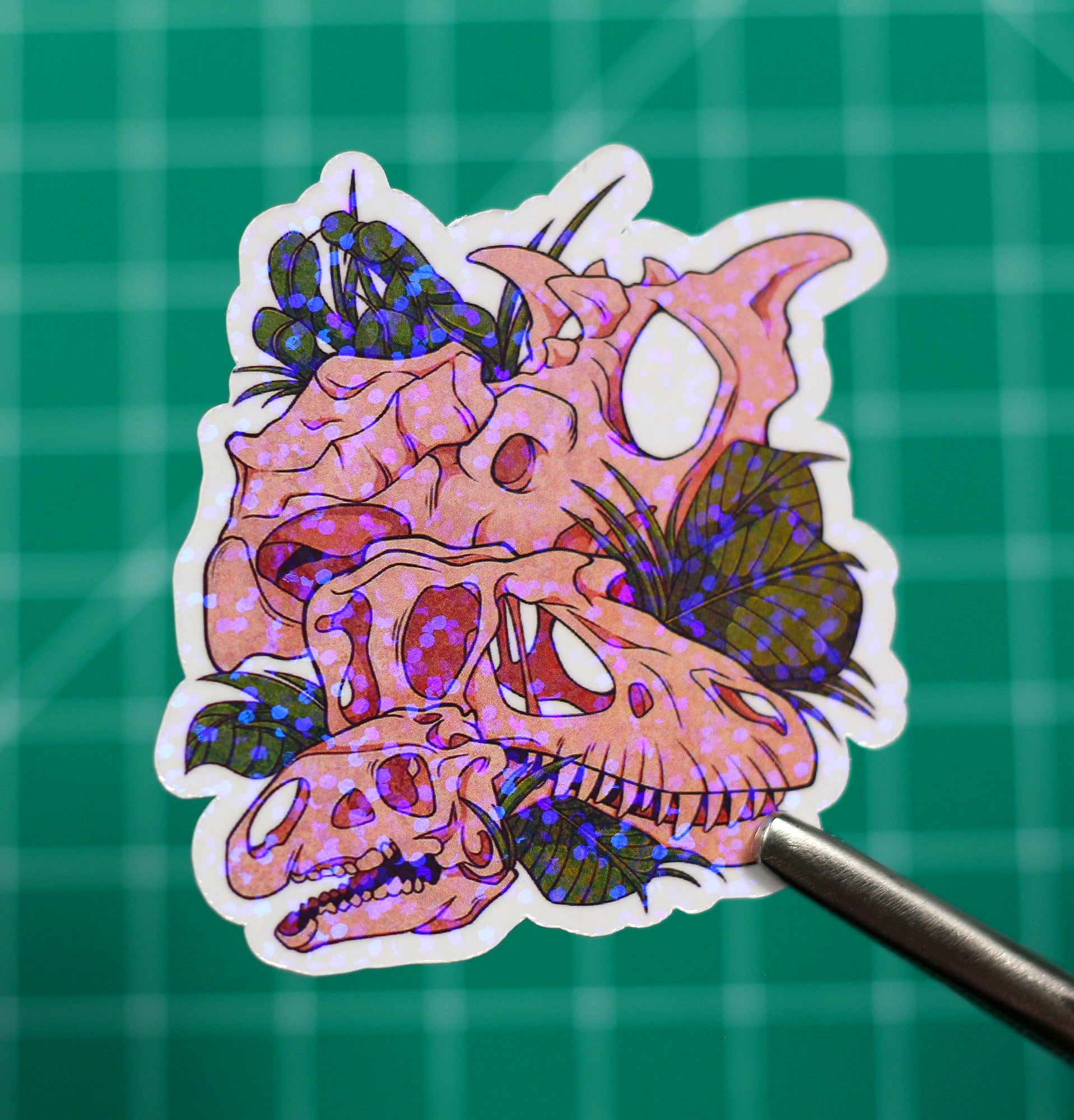 The Devils Demons Vinyl Sticker