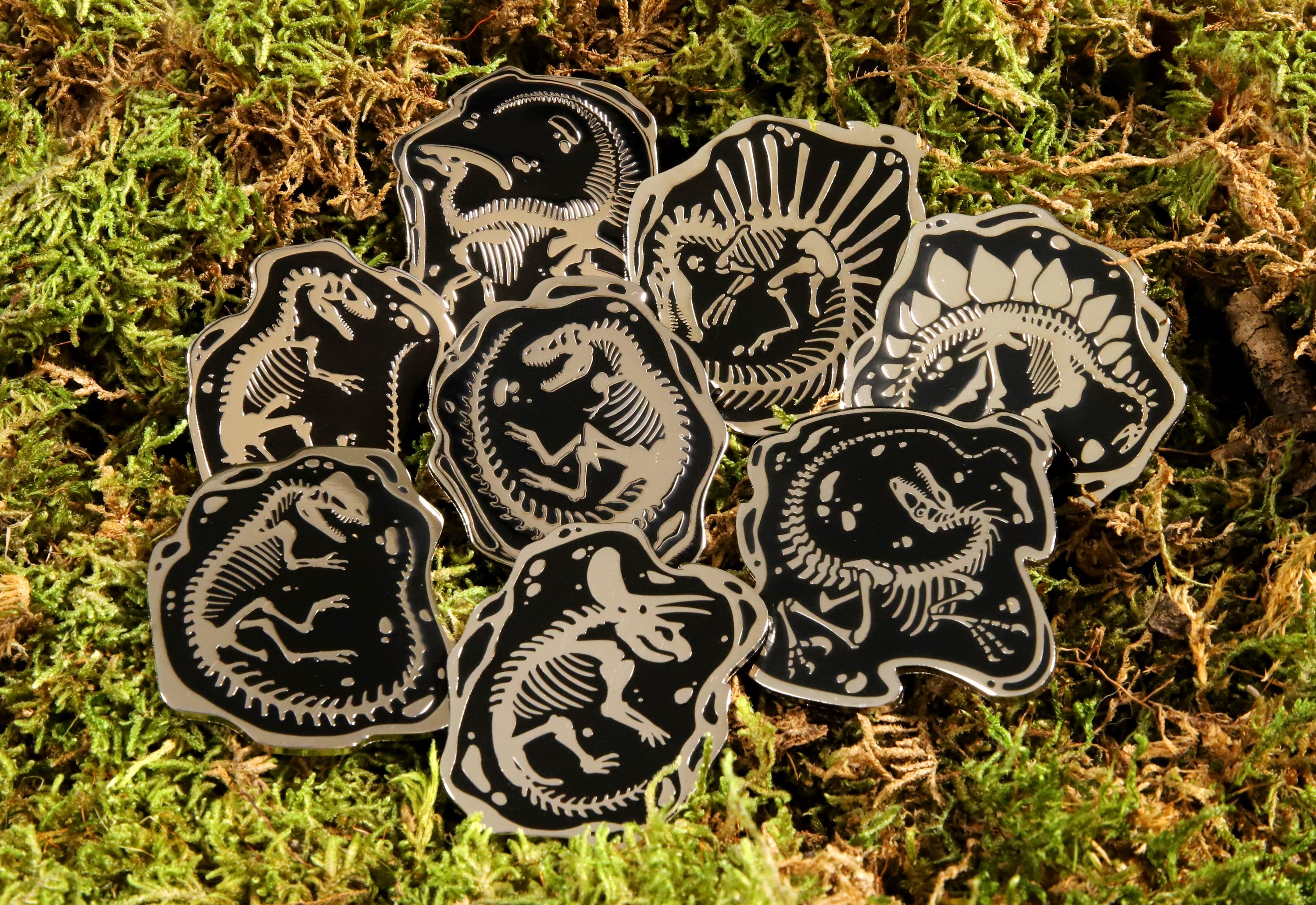 Tyrannosaurus Skeleton Pin