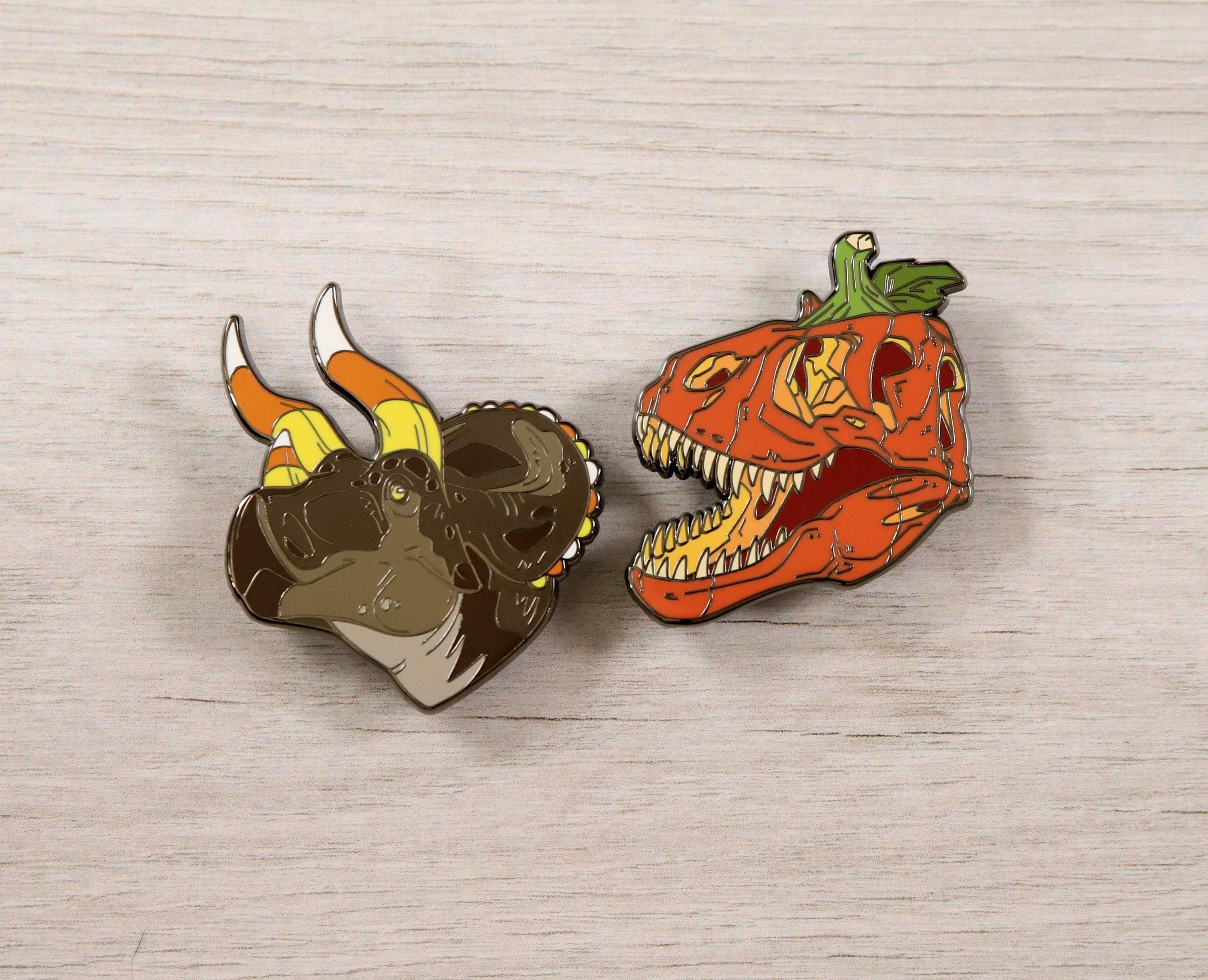 Halloween CandyHorn Pin