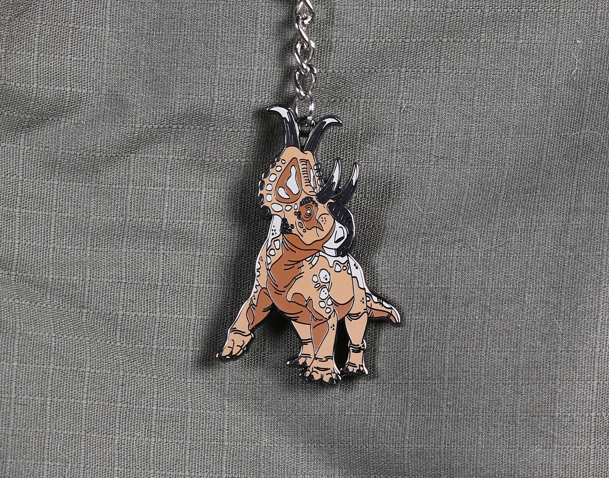 Diabloceratops Enamel Keychain