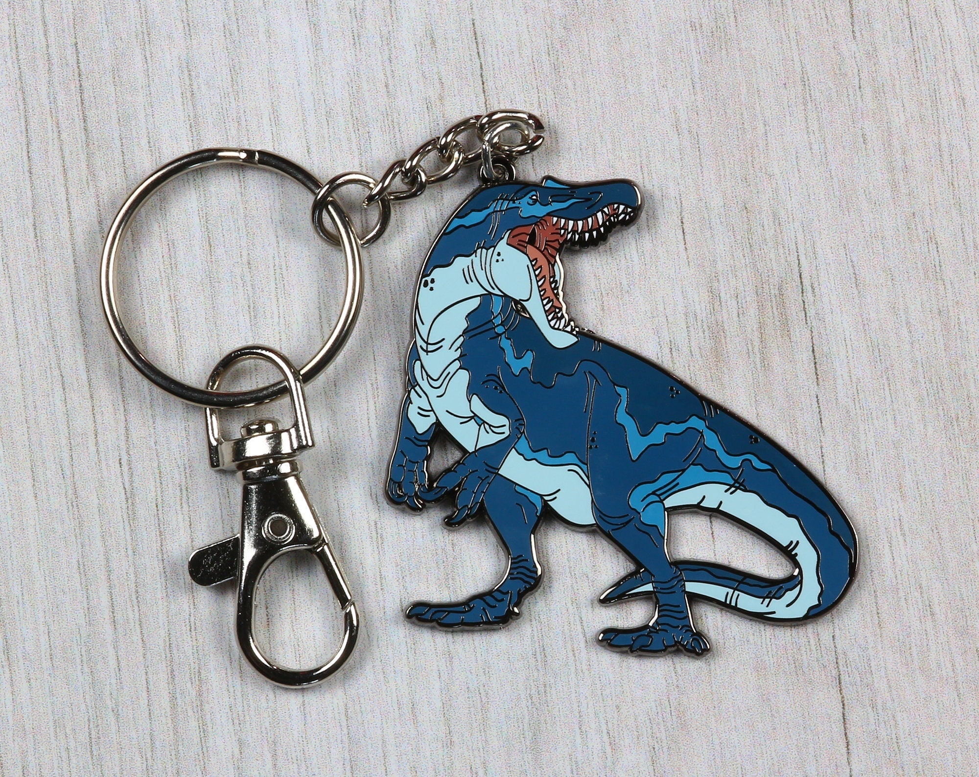 Baryonyx Enamel Keychain