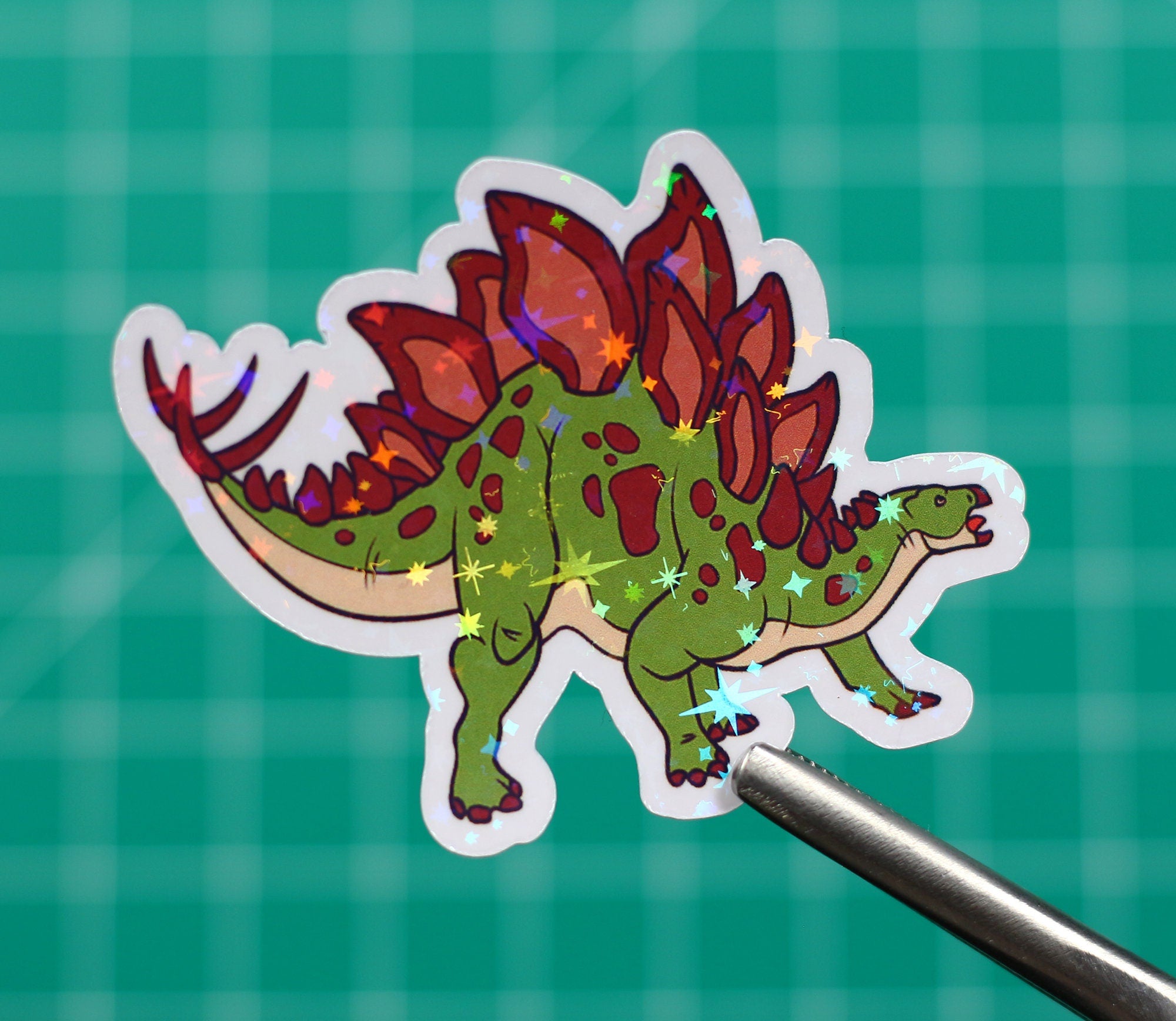 Stegosaurus Sticker Classic Vinyl Sticker