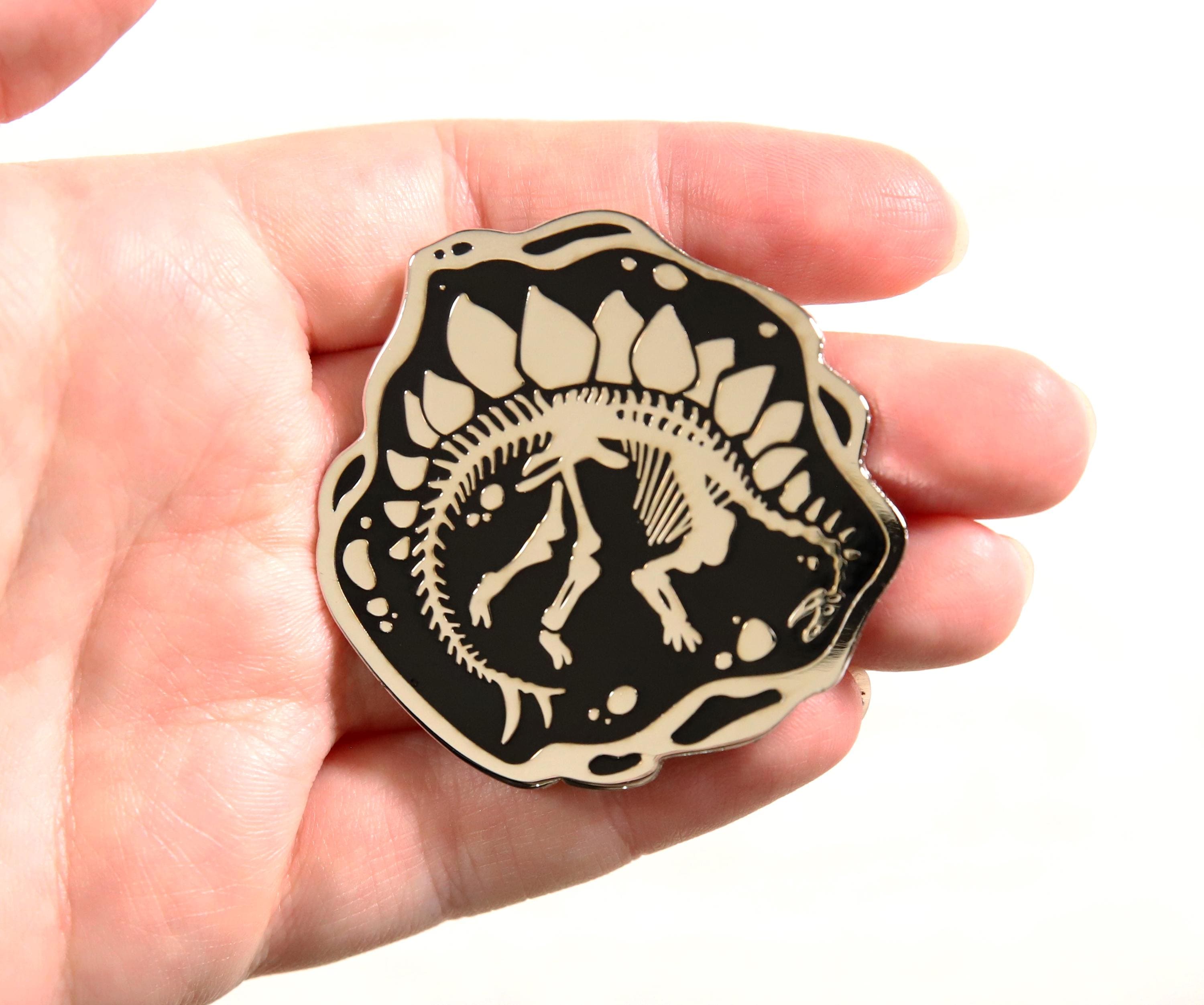 Stegosaurus Skeleton Pin