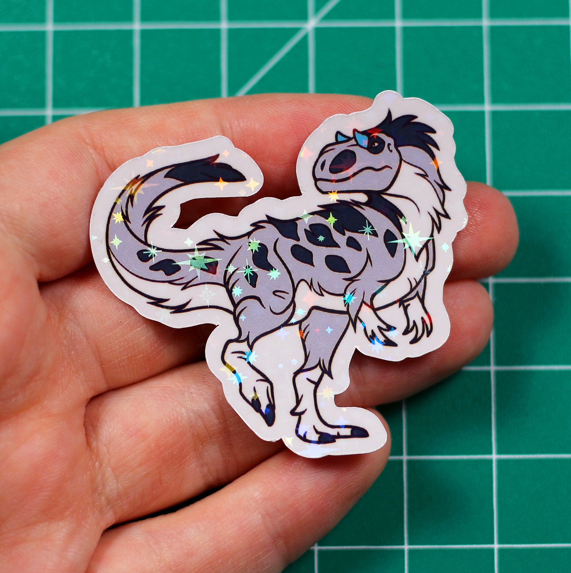 Yutyrannus Classic Vinyl Sticker