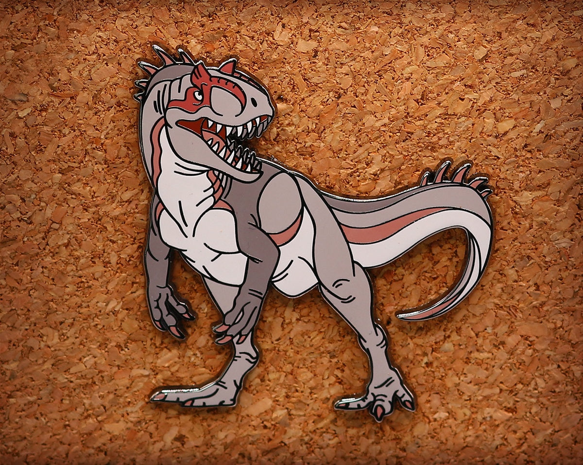 Allosaurus Albino Pin