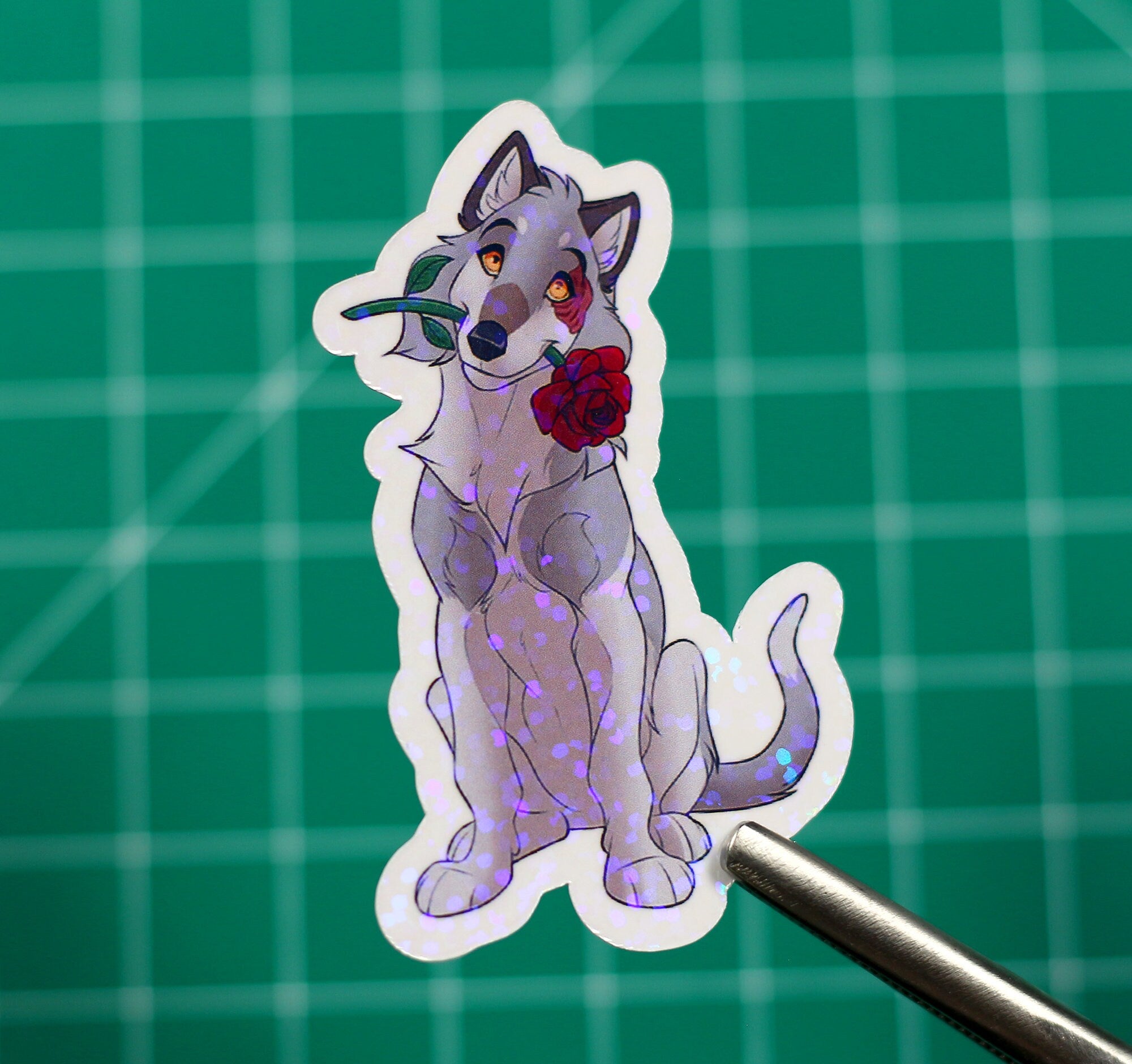 Puppy Sticker Vinyl Sticker