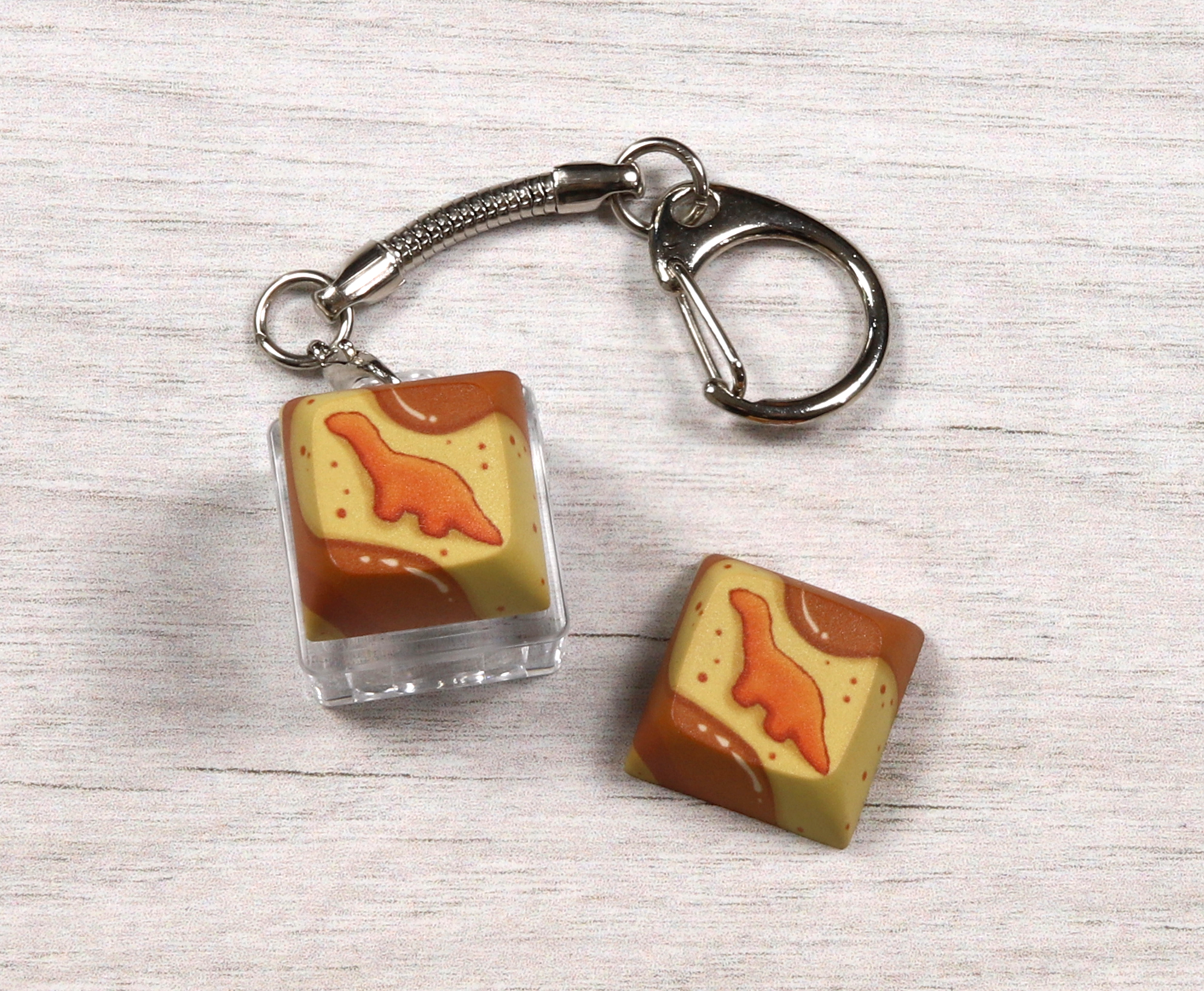 Bronto Nugget Clicky Keychain