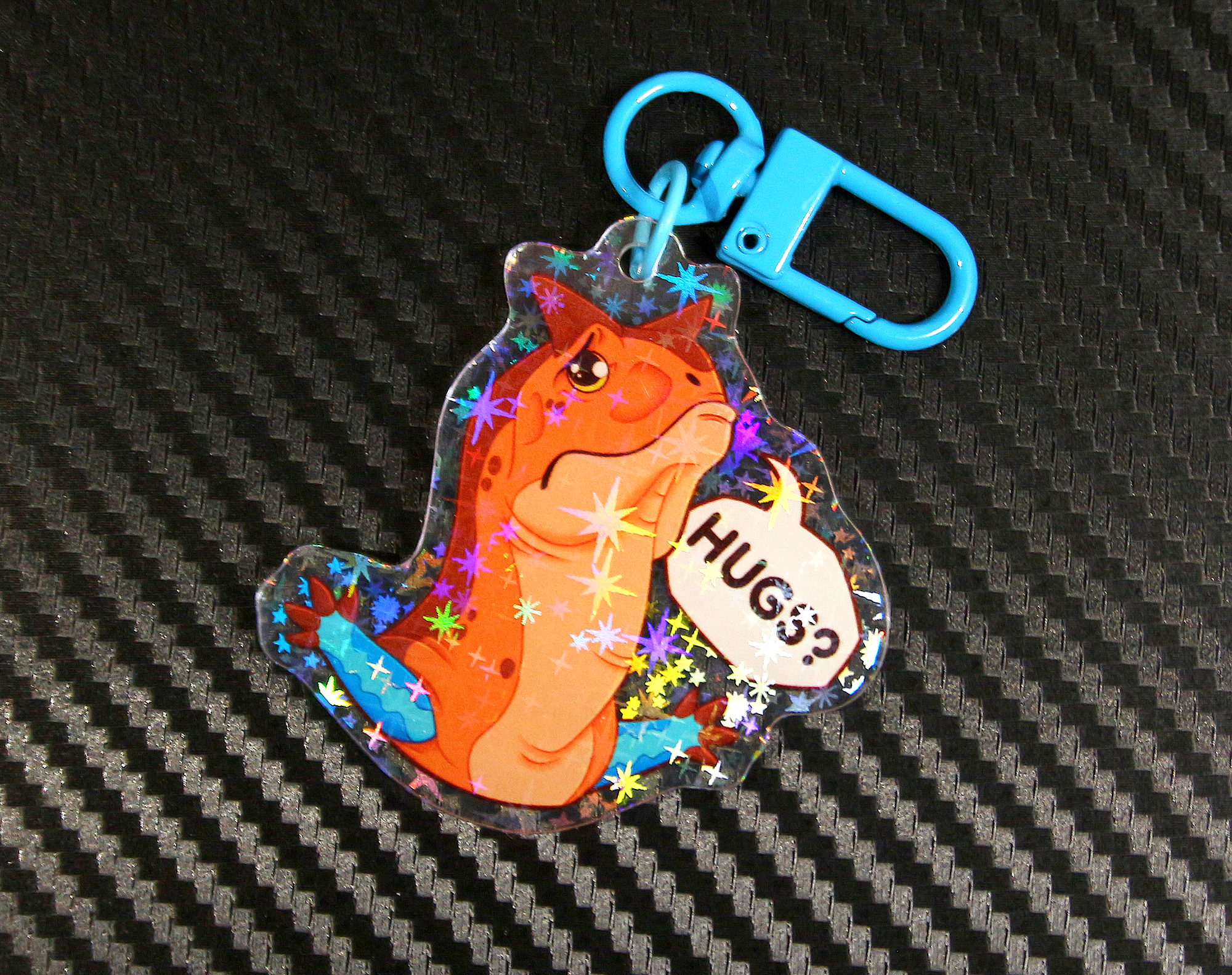 Carno Hugs Acyrlic Keychain