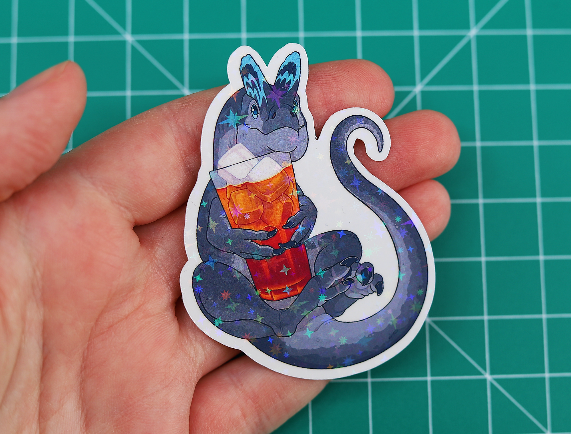Ice Tea Dilo Vinyl Sticker