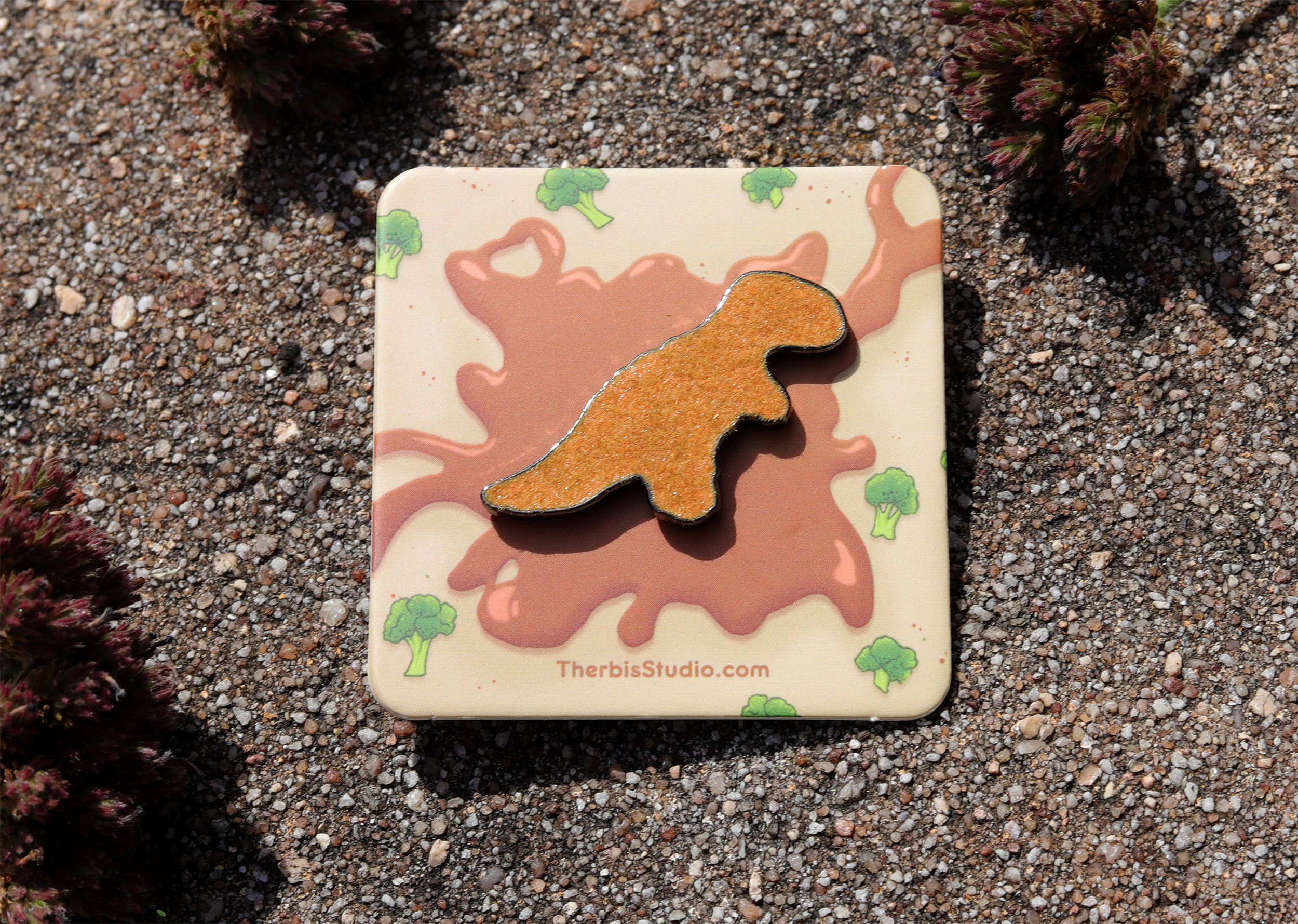 Nugget T.Rex Pin