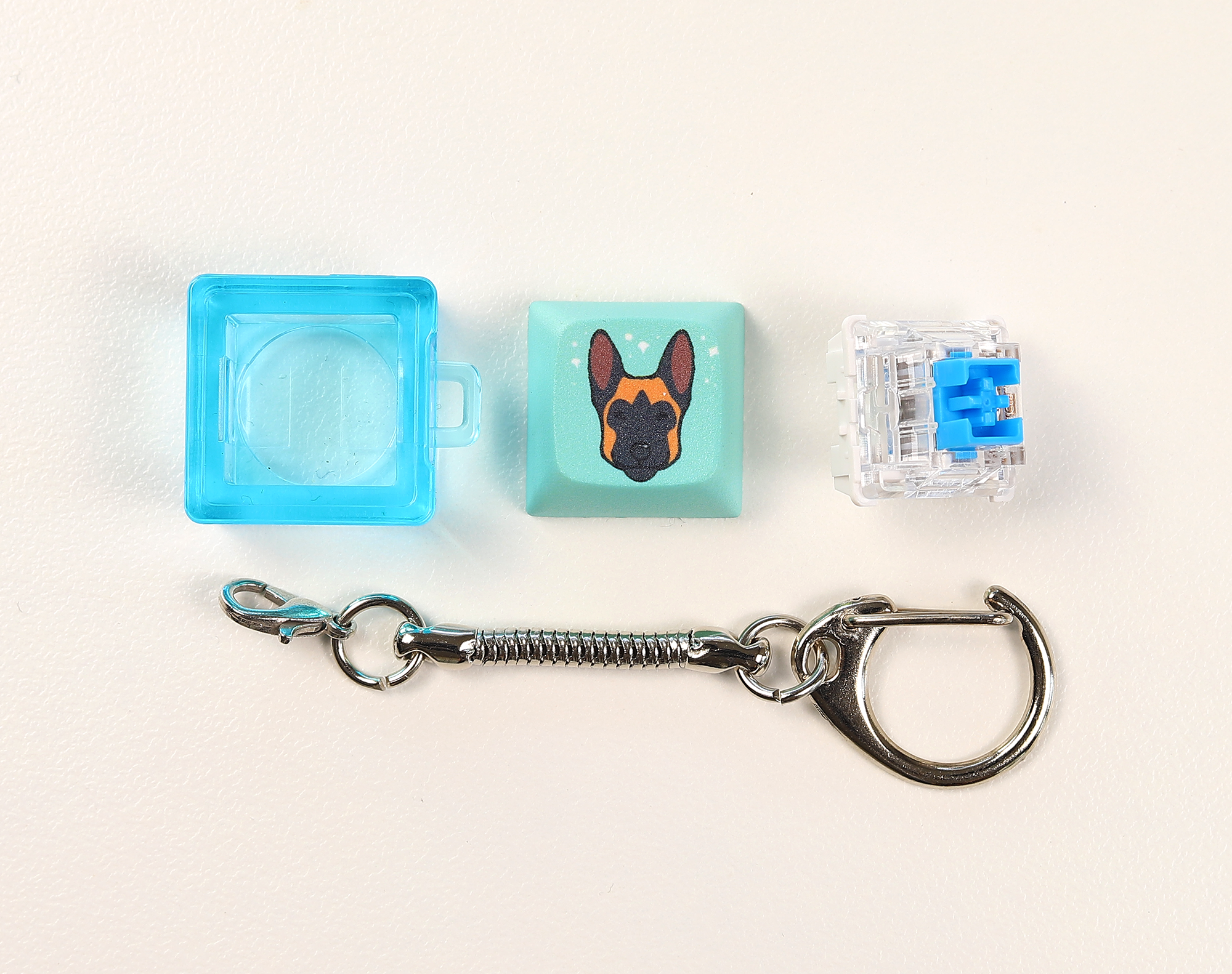 Malinois Clicky Keychain