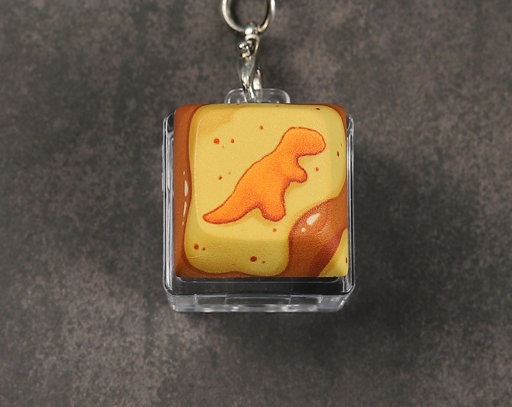 T.Rex Nugget Clicky Keychain