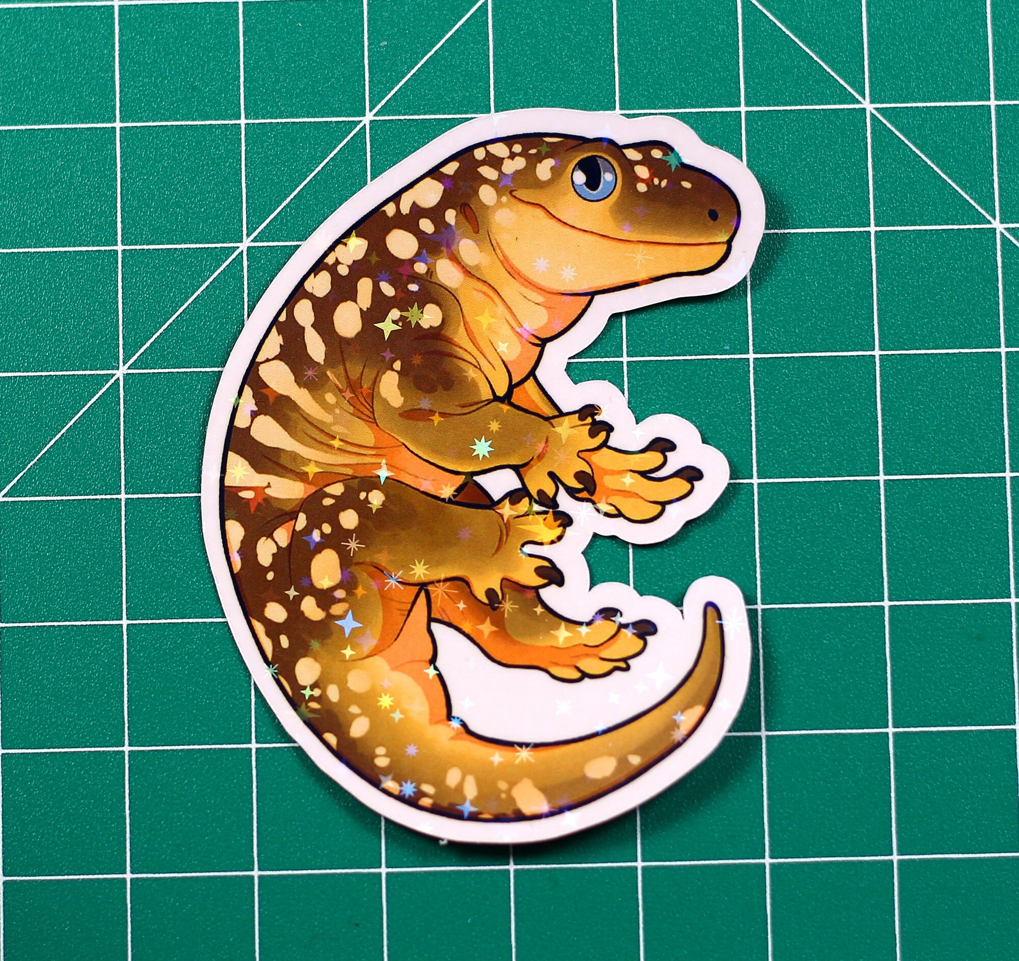Leachie Gecko Vinyl Sticker
