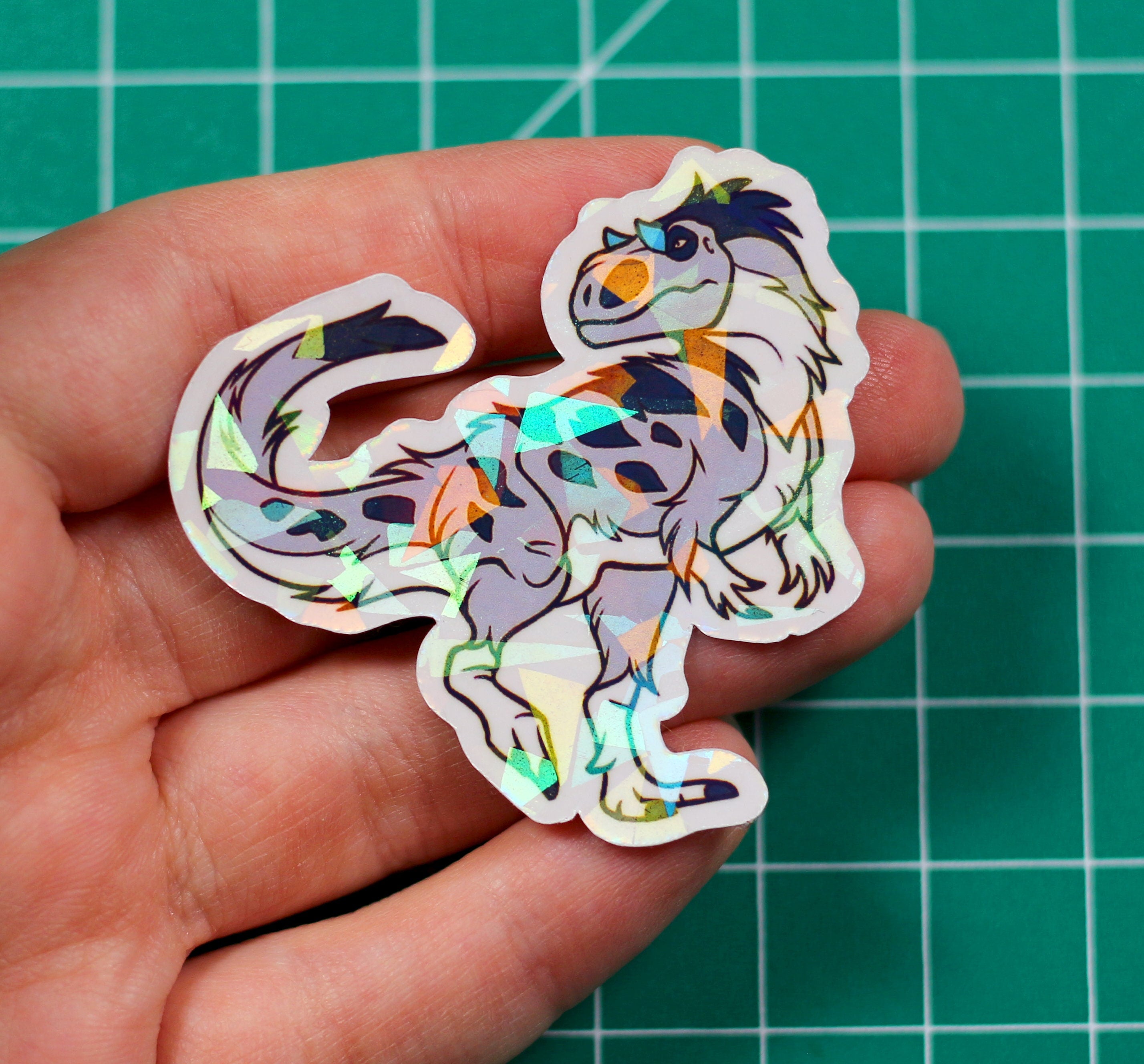 Yutyrannus Classic Vinyl Sticker