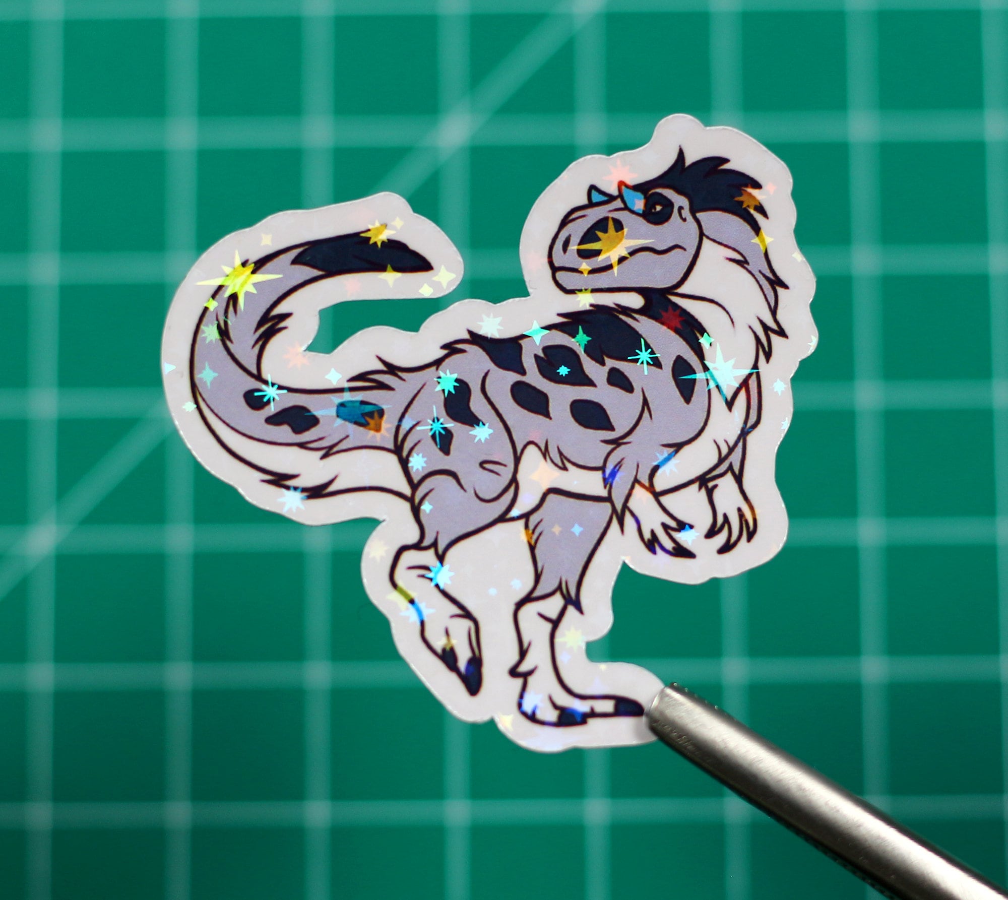 Yutyrannus Classic Vinyl Sticker