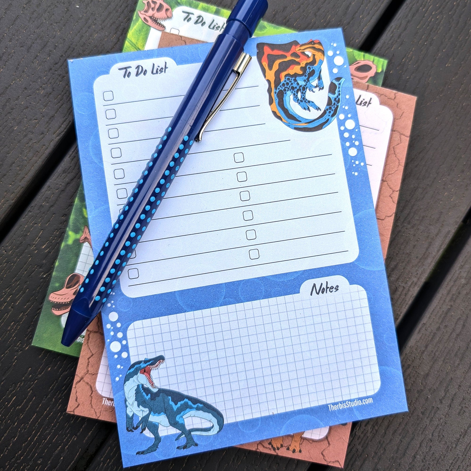 Blue Notepad