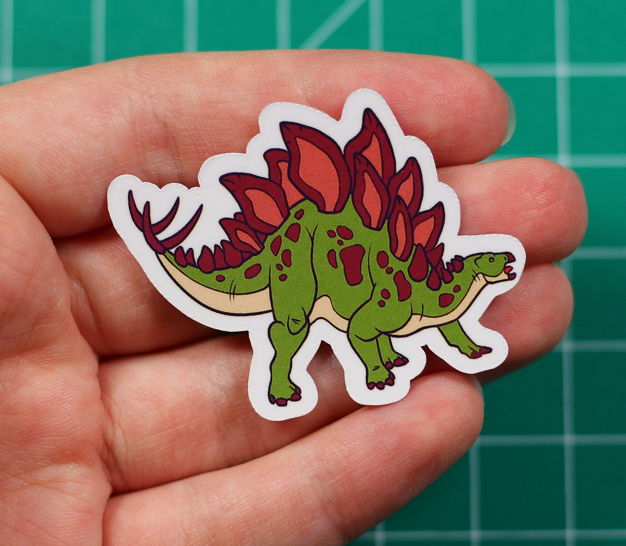 Stegosaurus Sticker Classic Vinyl Sticker