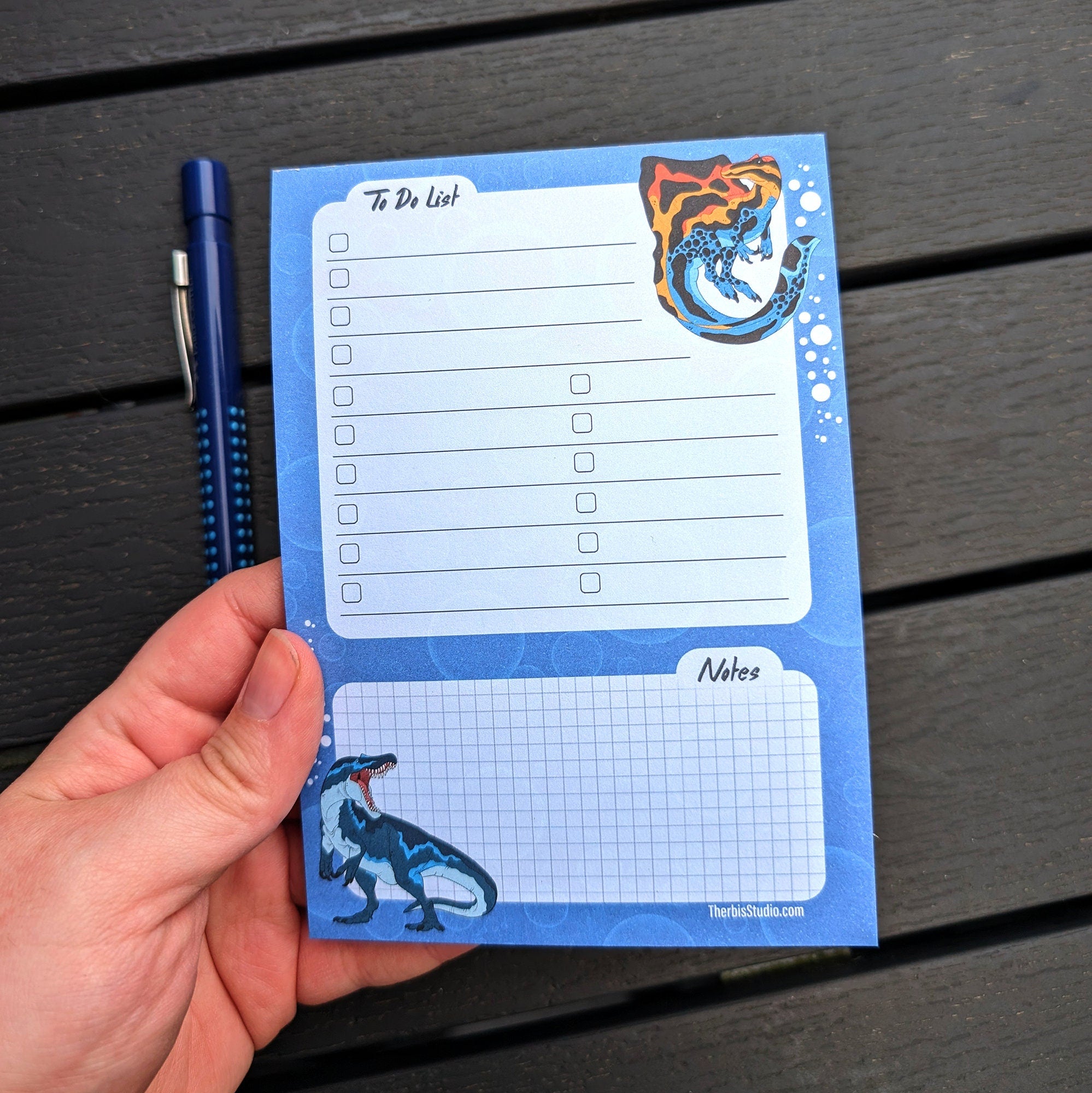 Blue Notepad