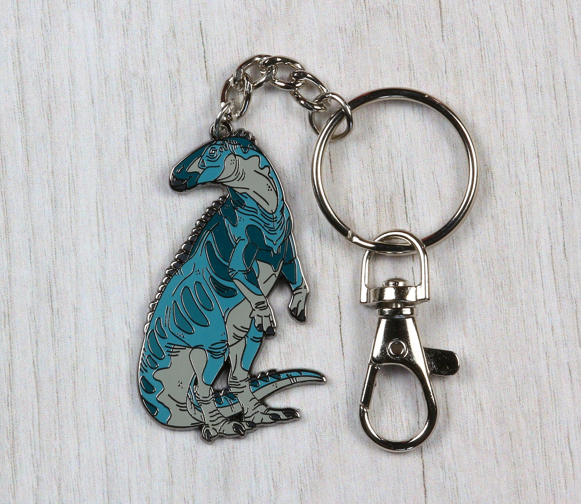 Shantungosaurus Enamel Keychain