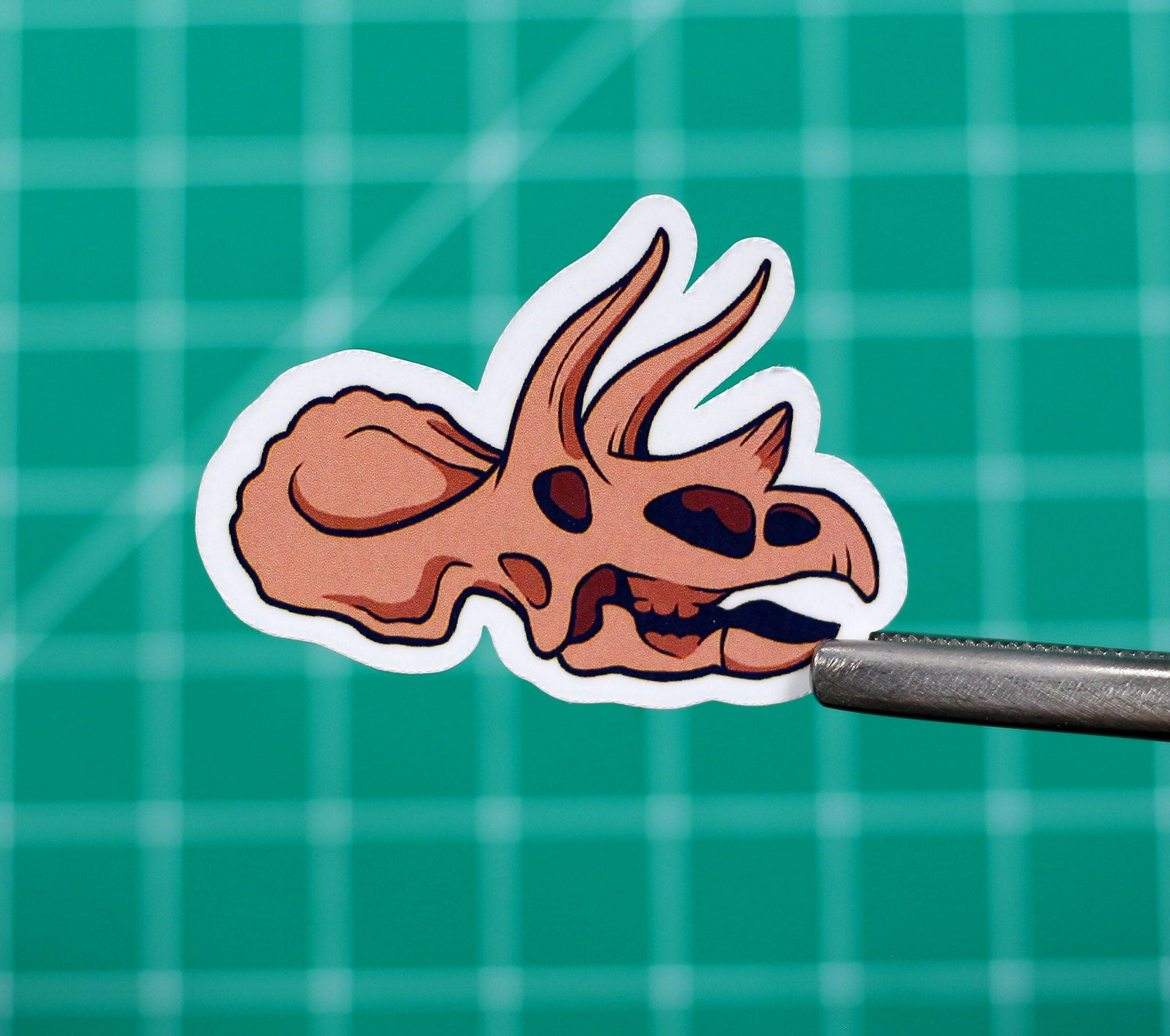 Dinosaur Skulls Vinyl Stickers