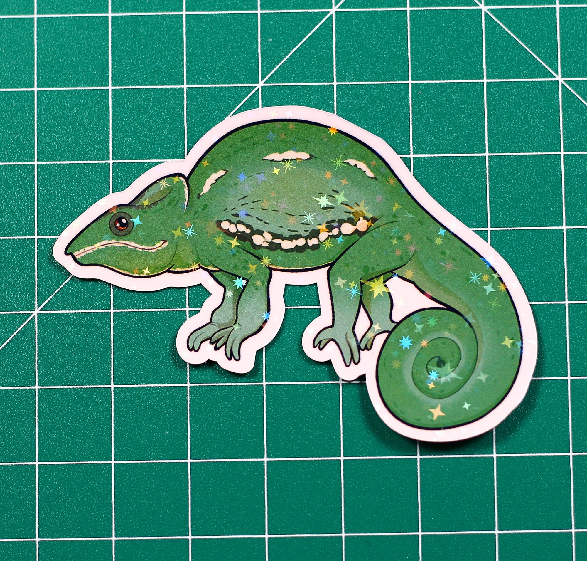 Chameleon Vinyl Sticker