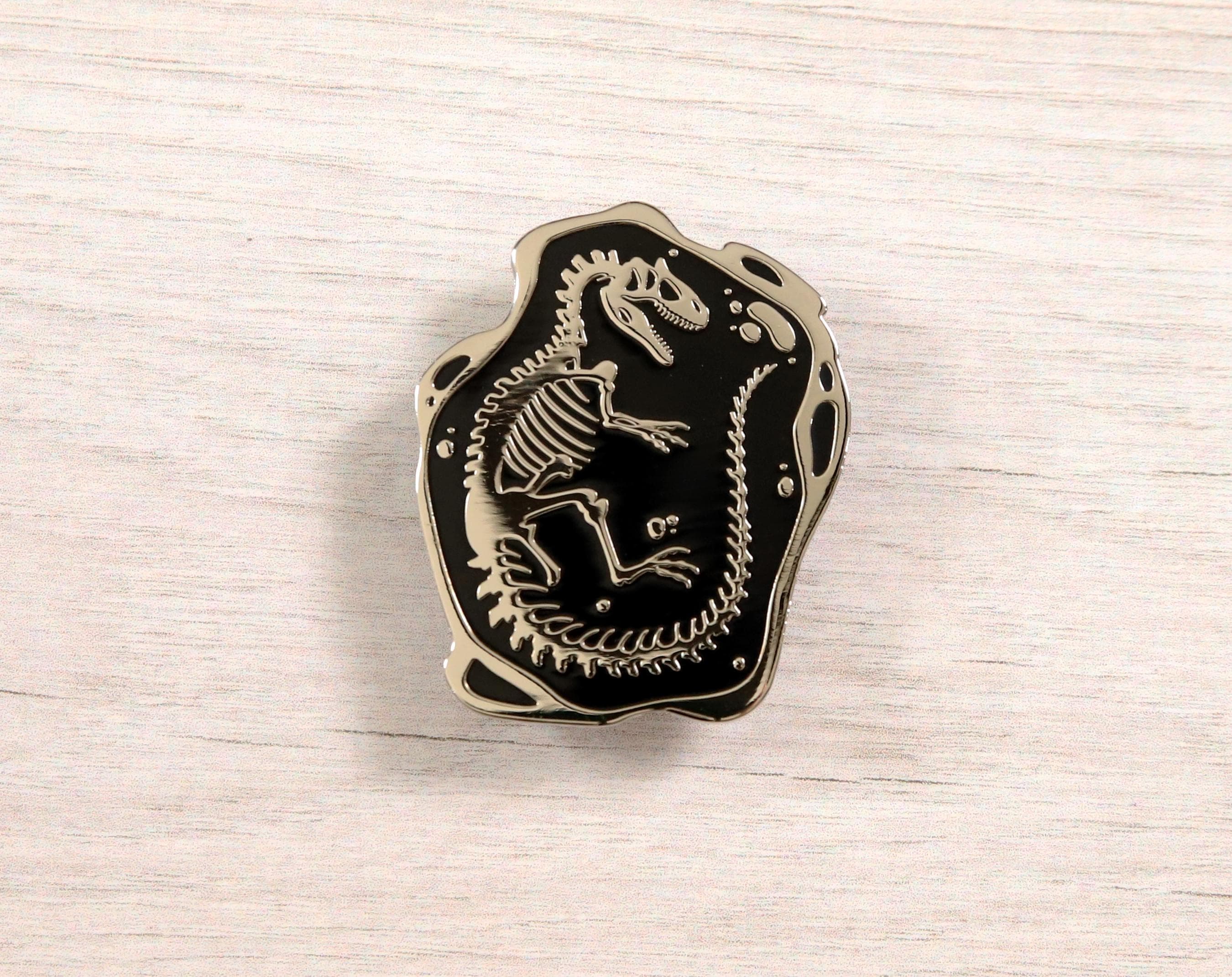 Allosaurus Skeleton Pin