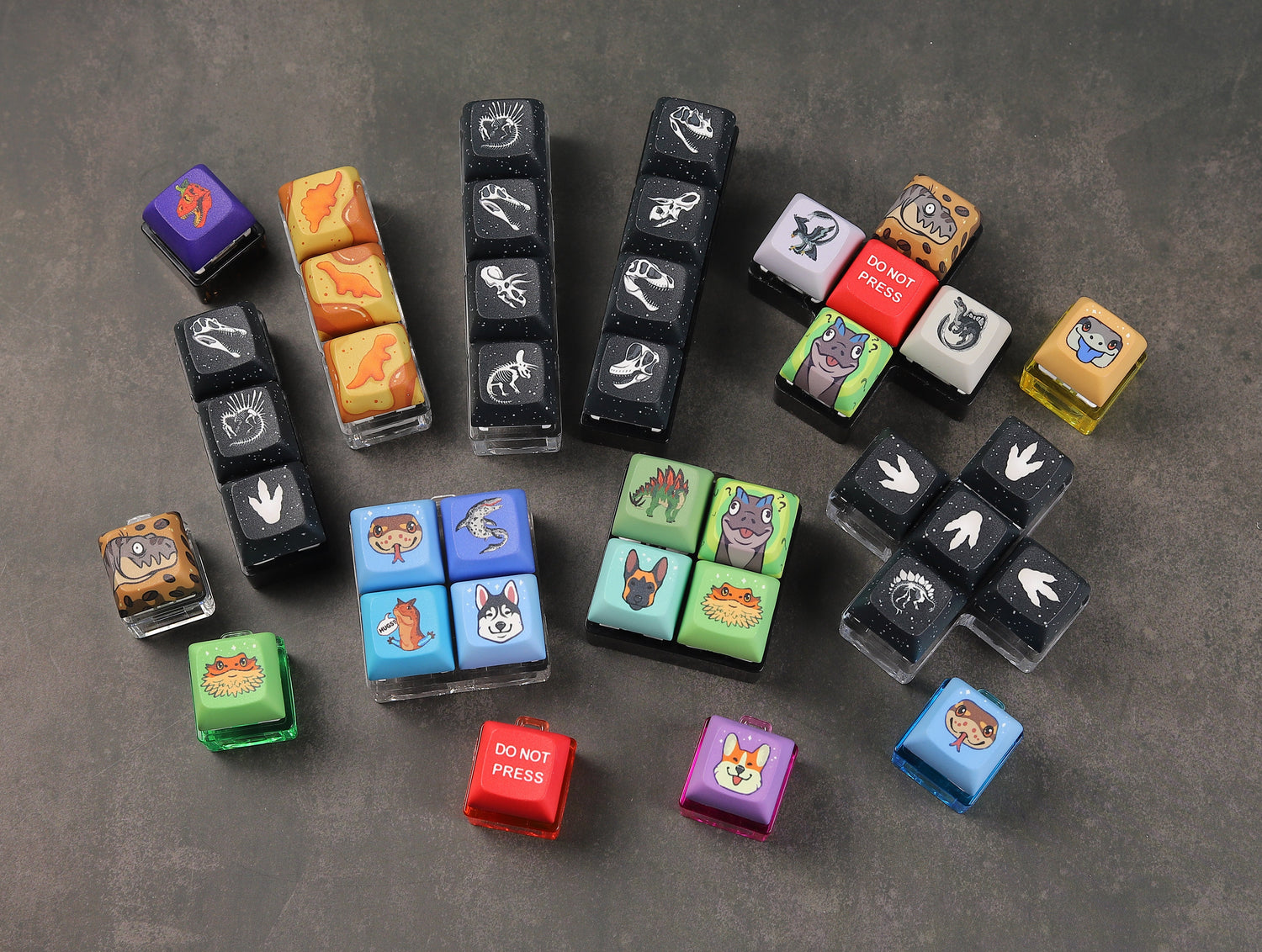 Fidgets and Keycaps