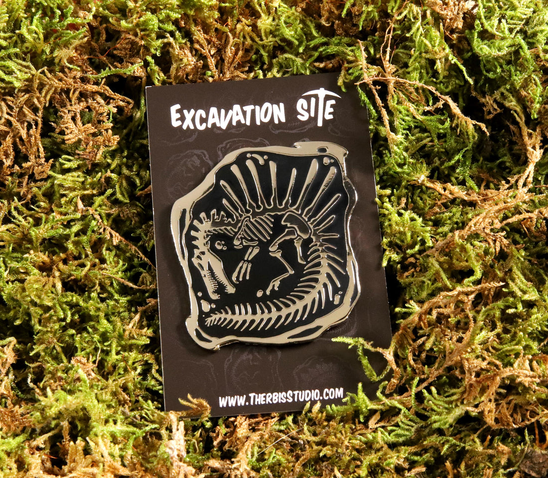 Spinosaurus Skeleton Pin