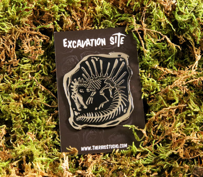 Spinosaurus Skeleton Pin