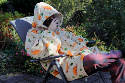 Blanket Hoodie - Dino Nuggets