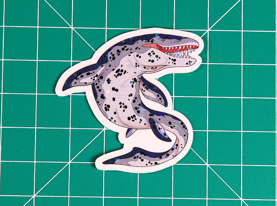Mosasaurus Vinyl Sticker