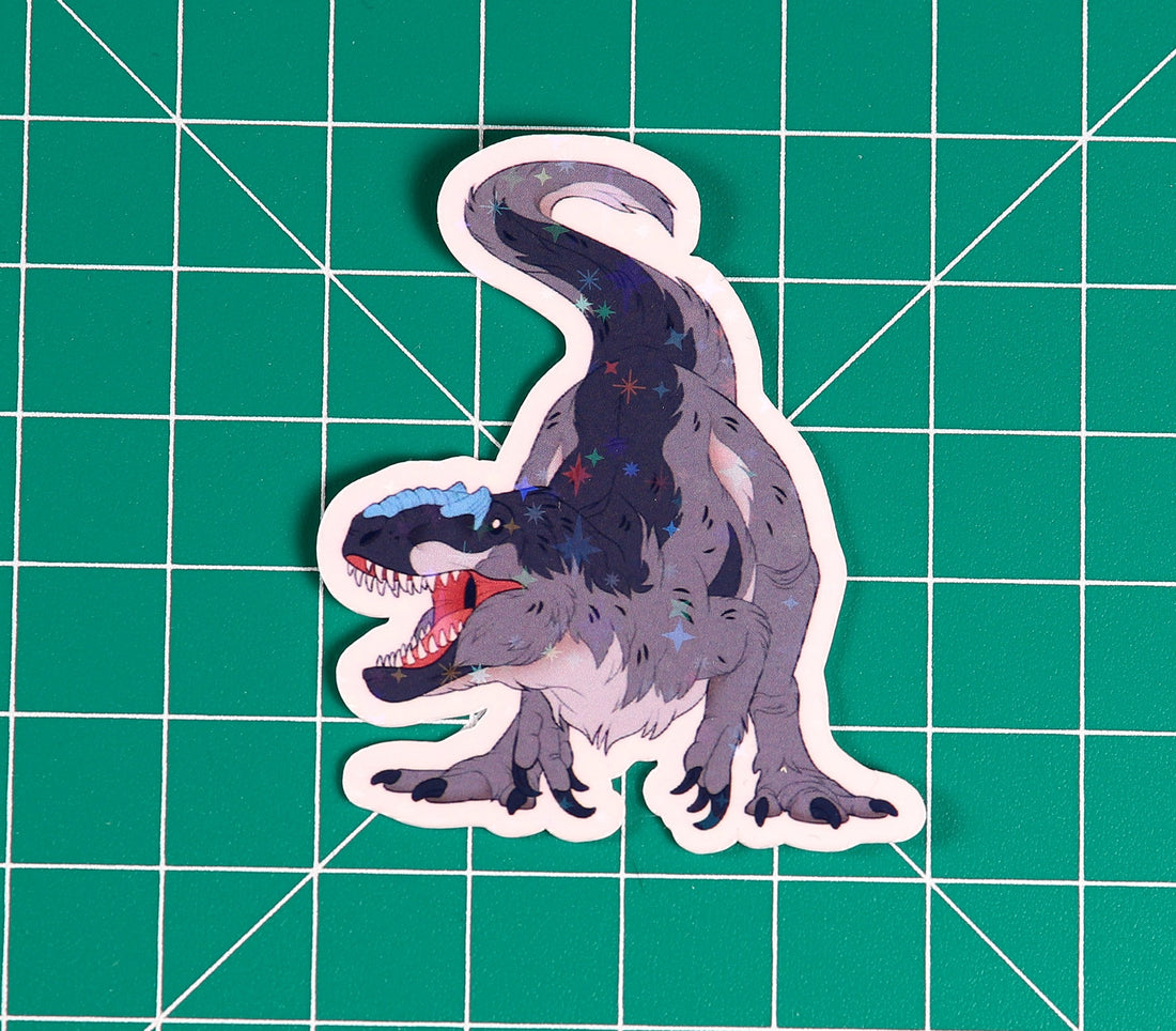 Yutyrannus Vinyl Sticker
