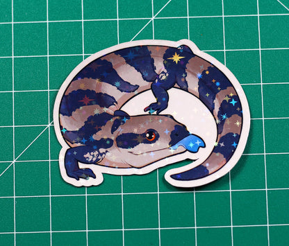 Blue-Tongue Skink Vinyl Sticker