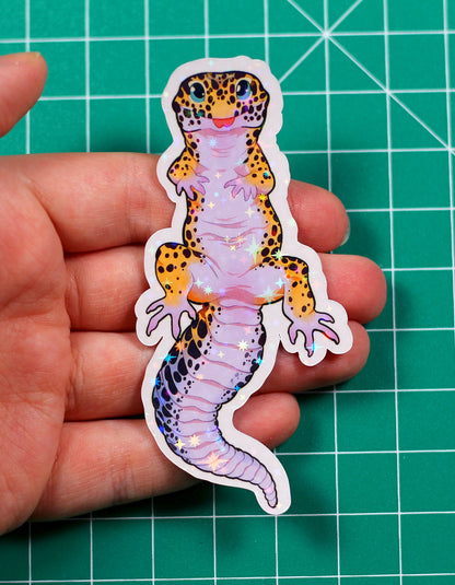 Leopardgecko Vinyl Sticker