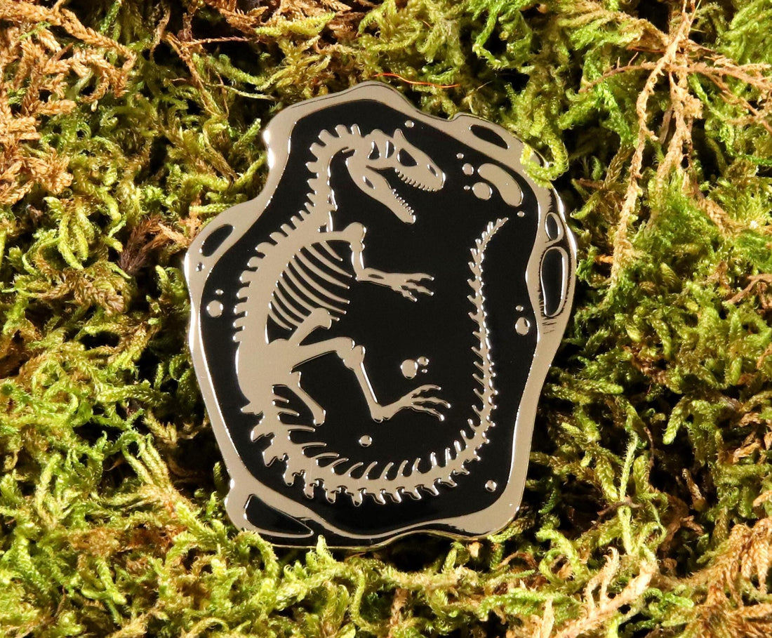 Allosaurus Skeleton Pin