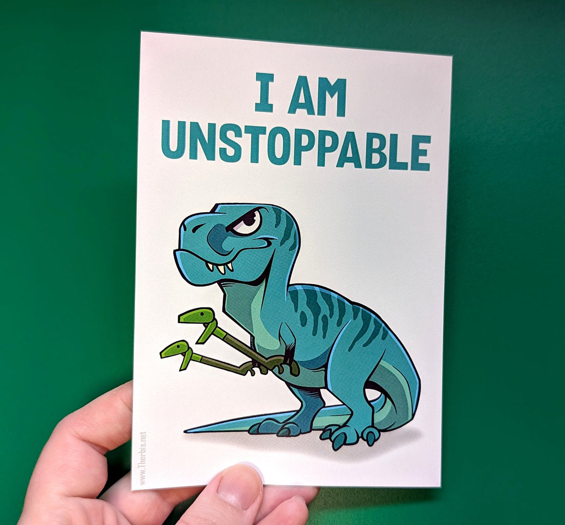 Unstoppable - Postcard