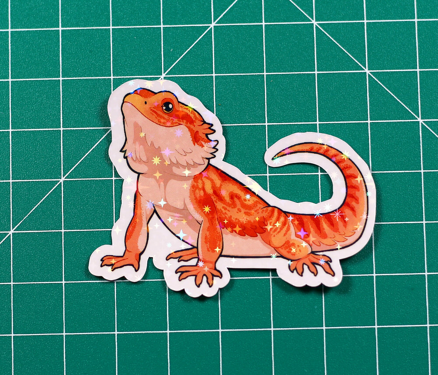 Bearded Dragon Vinyl Sticker