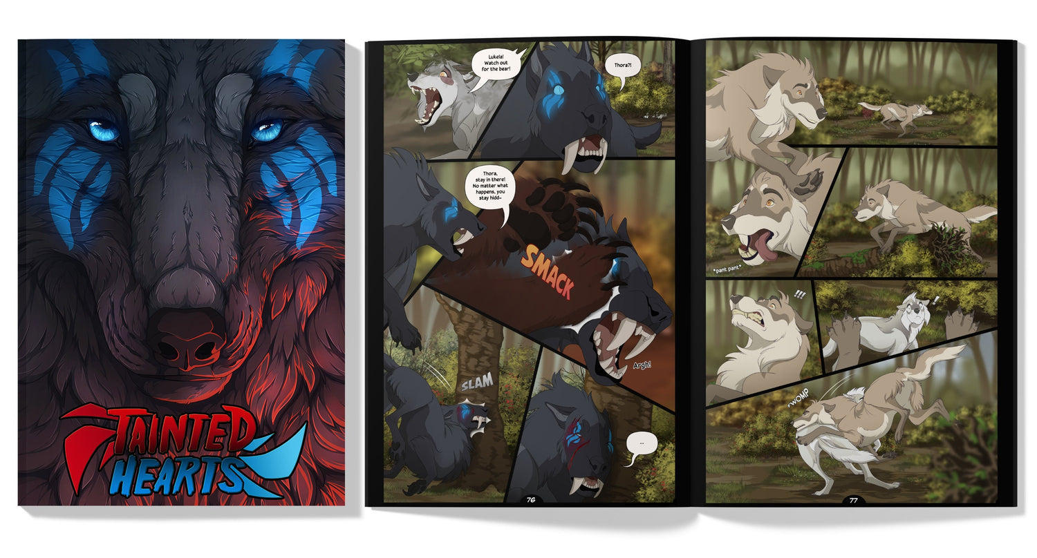 Tainted Hearts - Comic Book