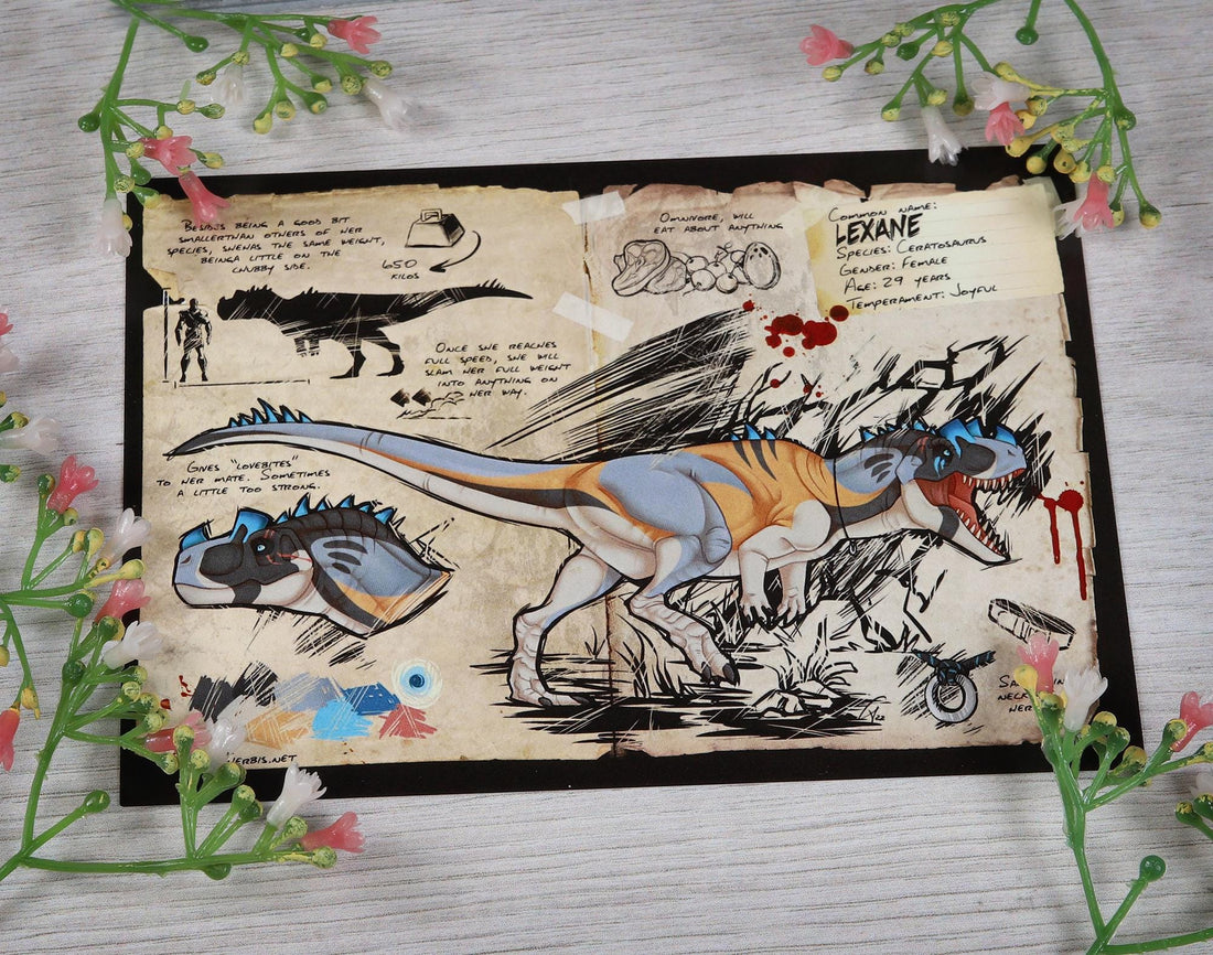 Ceratosaurus Dossier - Postcard
