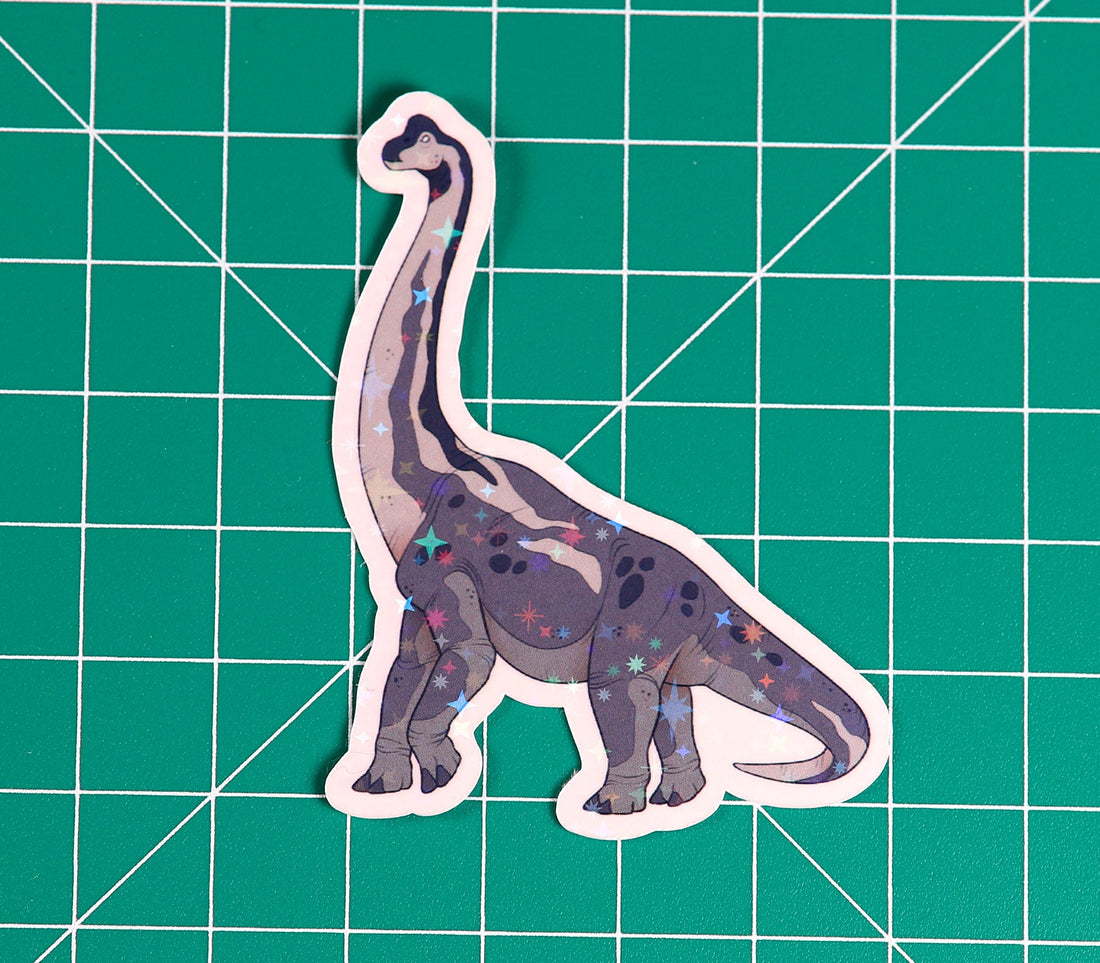 Brachiosaurus Vinyl Sticker