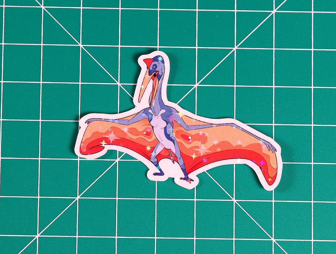 Quetzalcoatlus Vinyl Sticker