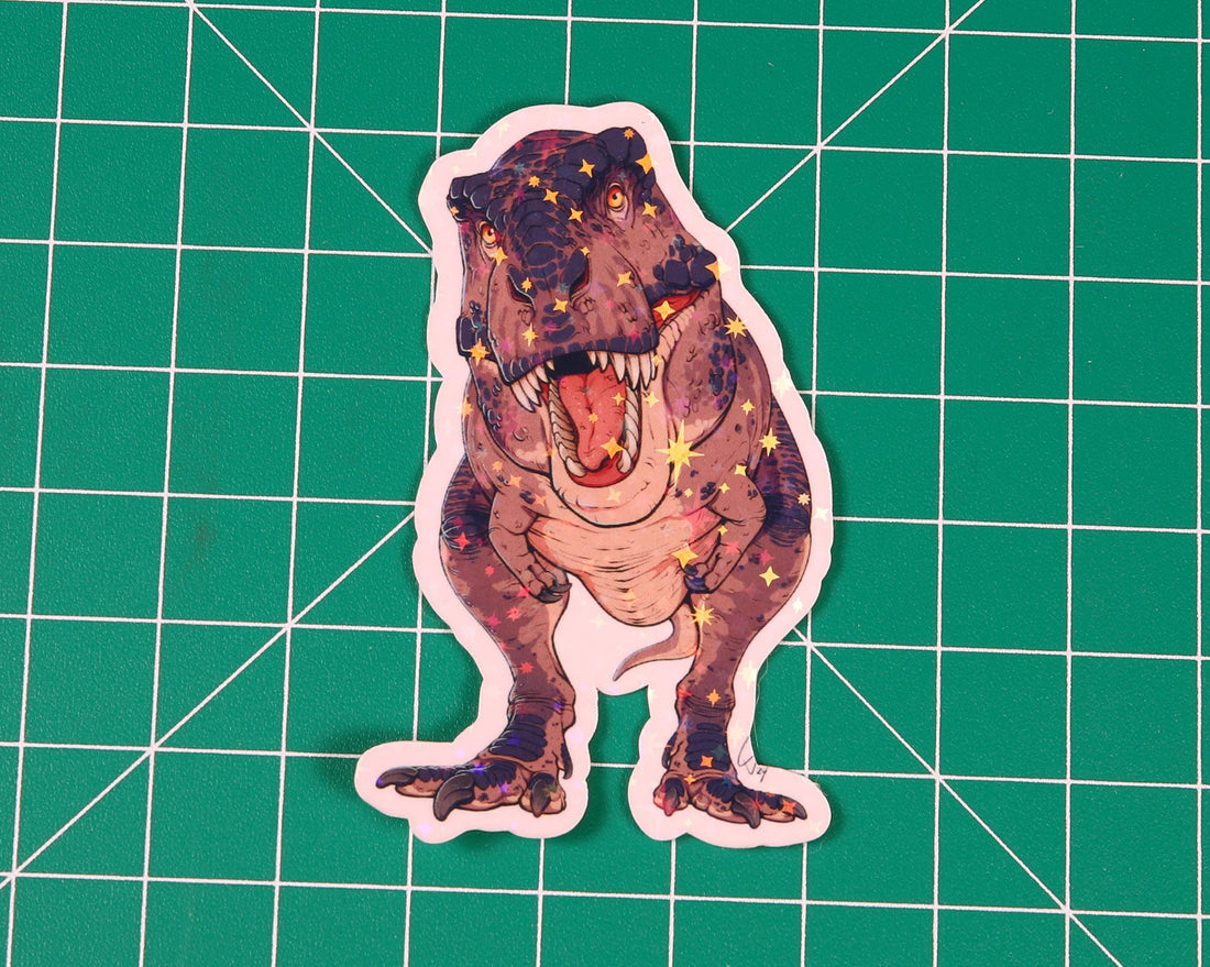 Tyrannosaurus Murphy Vinyl Sticker