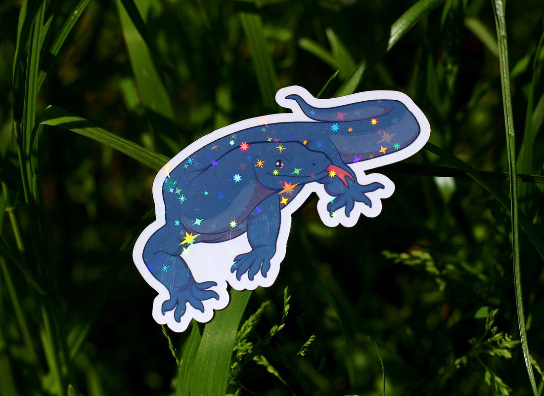 Asian Water Monitor Vinyl Sticker