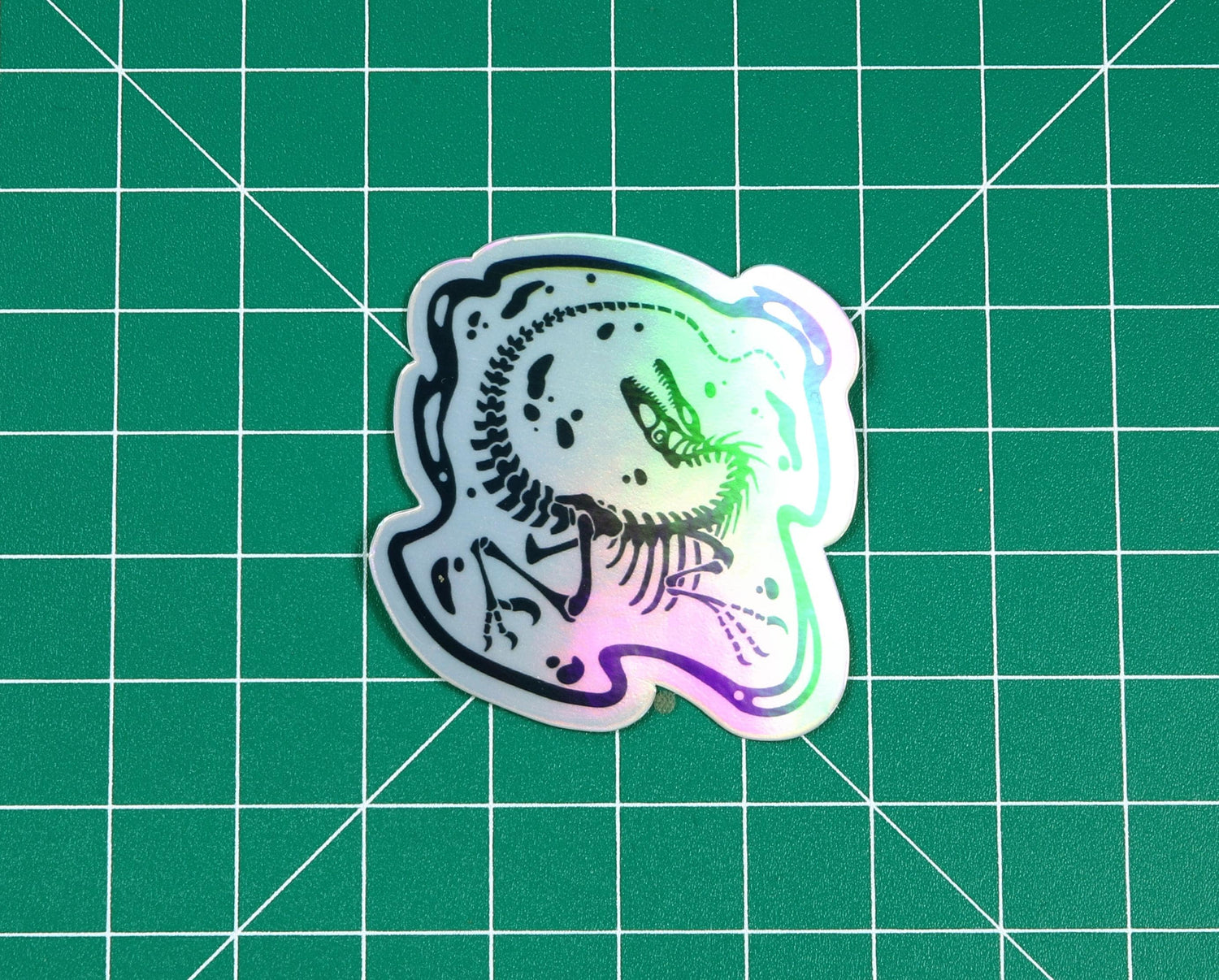 Holo Raptor Vinyl Sticker