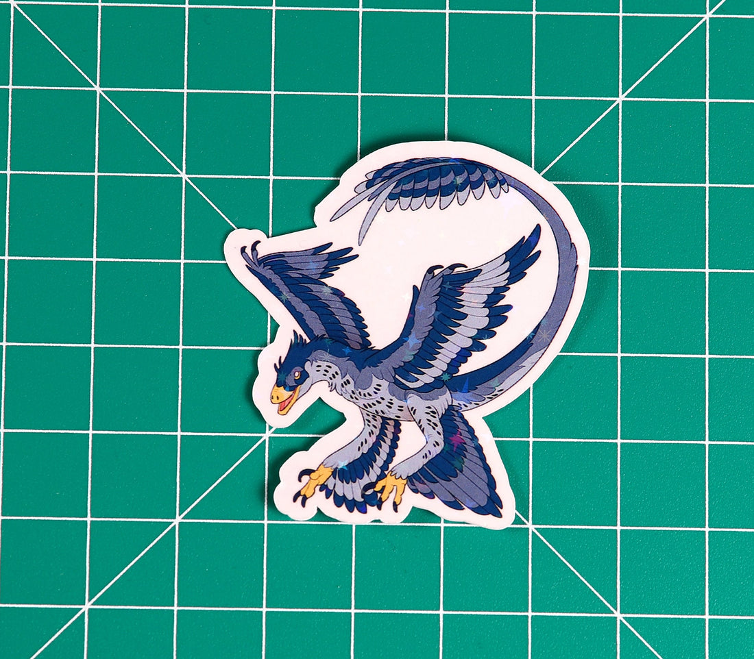 Microraptor Vinyl Sticker